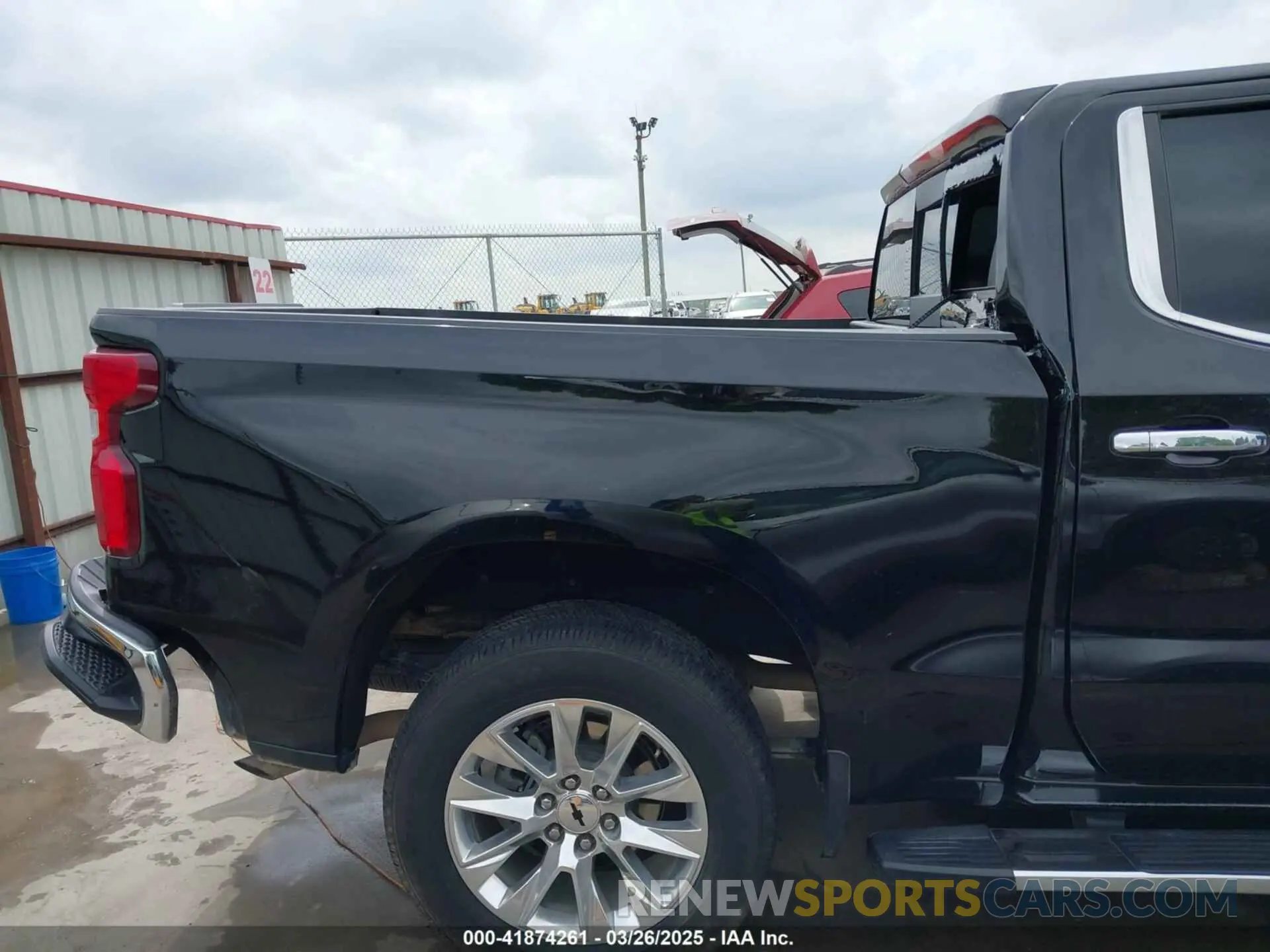 18 Photograph of a damaged car 1GCPWEED5MZ182155 CHEVROLET SILVERADO 1500 2021
