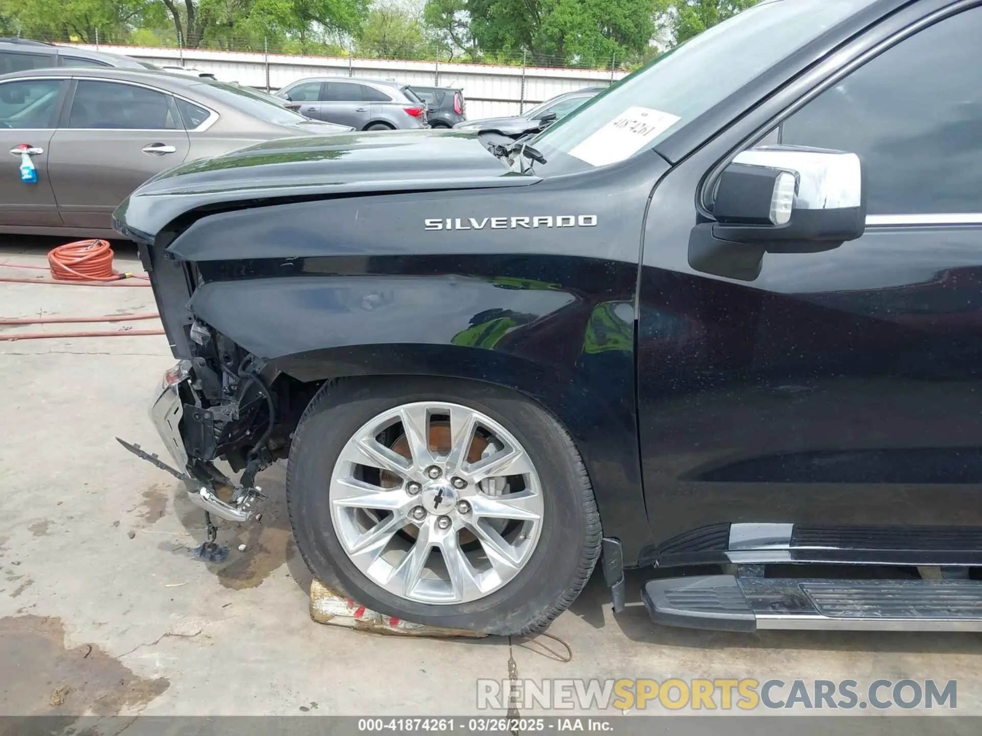 21 Photograph of a damaged car 1GCPWEED5MZ182155 CHEVROLET SILVERADO 1500 2021