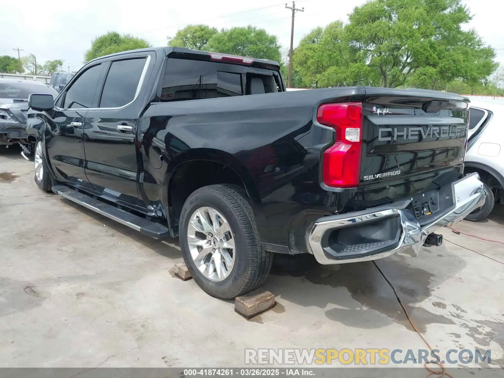 3 Photograph of a damaged car 1GCPWEED5MZ182155 CHEVROLET SILVERADO 1500 2021