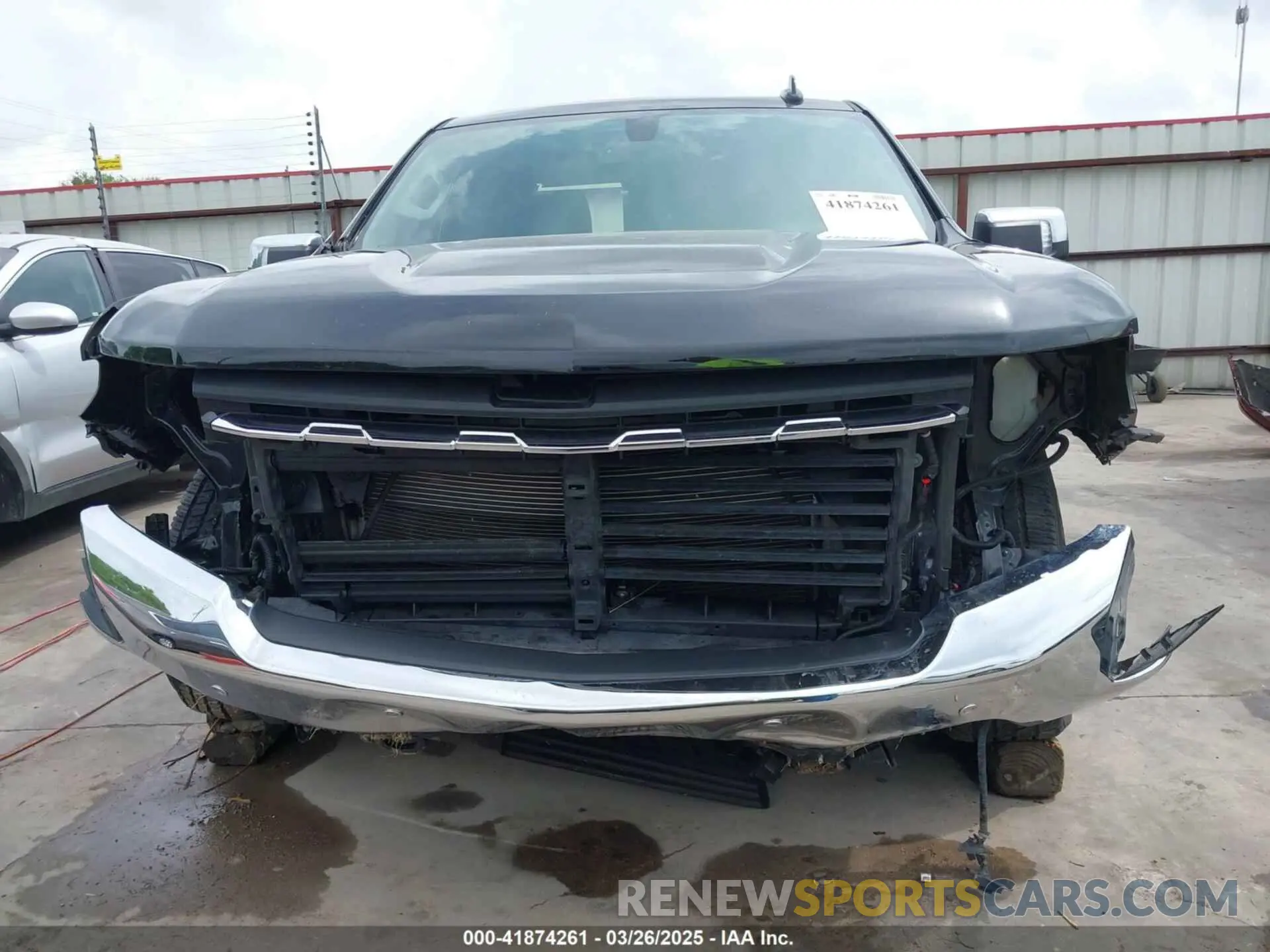 6 Photograph of a damaged car 1GCPWEED5MZ182155 CHEVROLET SILVERADO 1500 2021