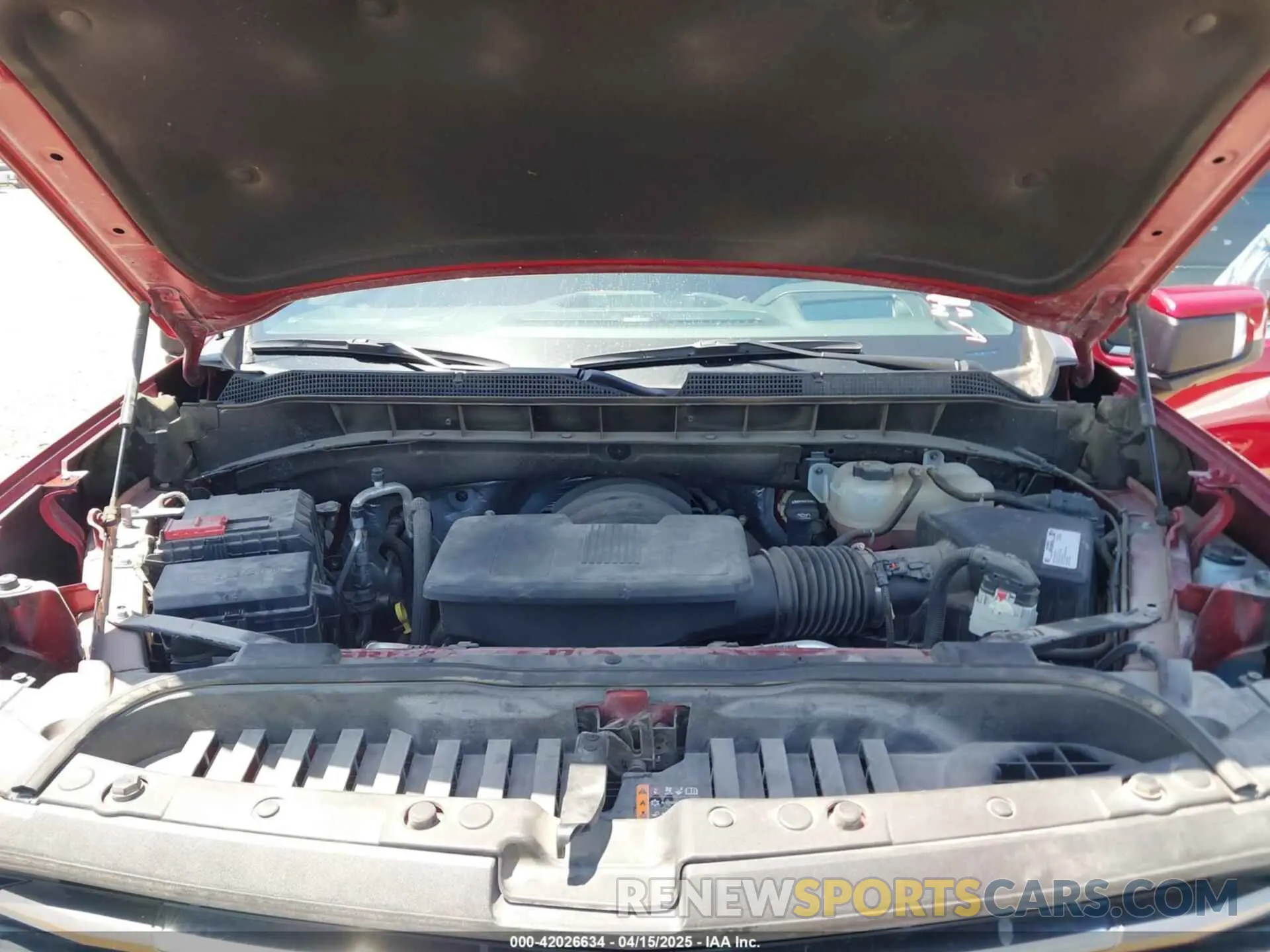 10 Photograph of a damaged car 1GCPWFED8MZ304111 CHEVROLET SILVERADO 1500 2021