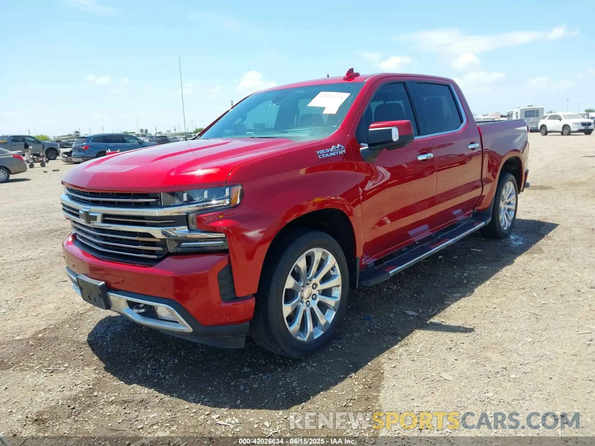 2 Photograph of a damaged car 1GCPWFED8MZ304111 CHEVROLET SILVERADO 1500 2021