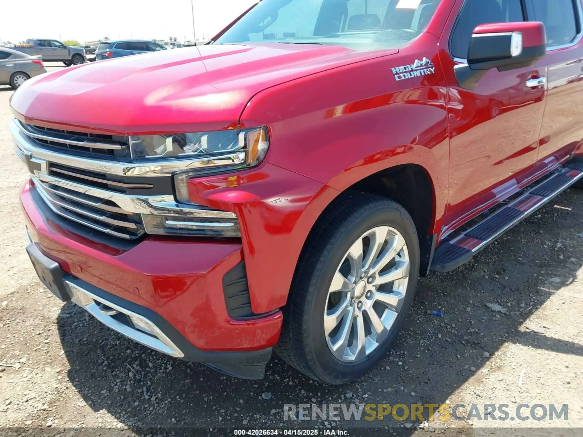 6 Photograph of a damaged car 1GCPWFED8MZ304111 CHEVROLET SILVERADO 1500 2021