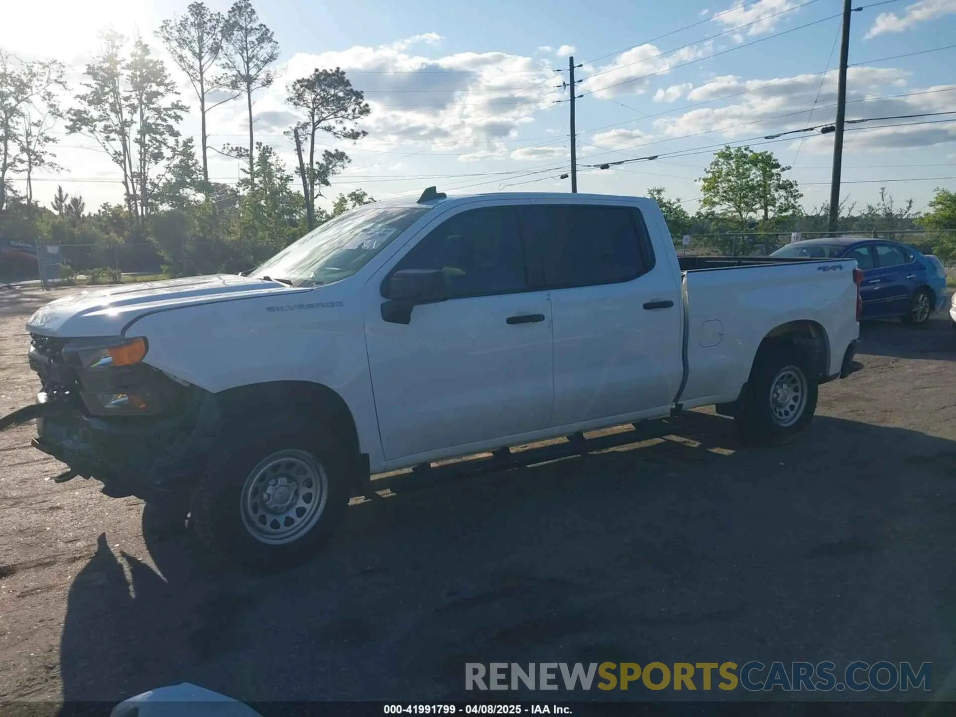14 Photograph of a damaged car 1GCPYAEH5MZ142793 CHEVROLET SILVERADO 1500 2021