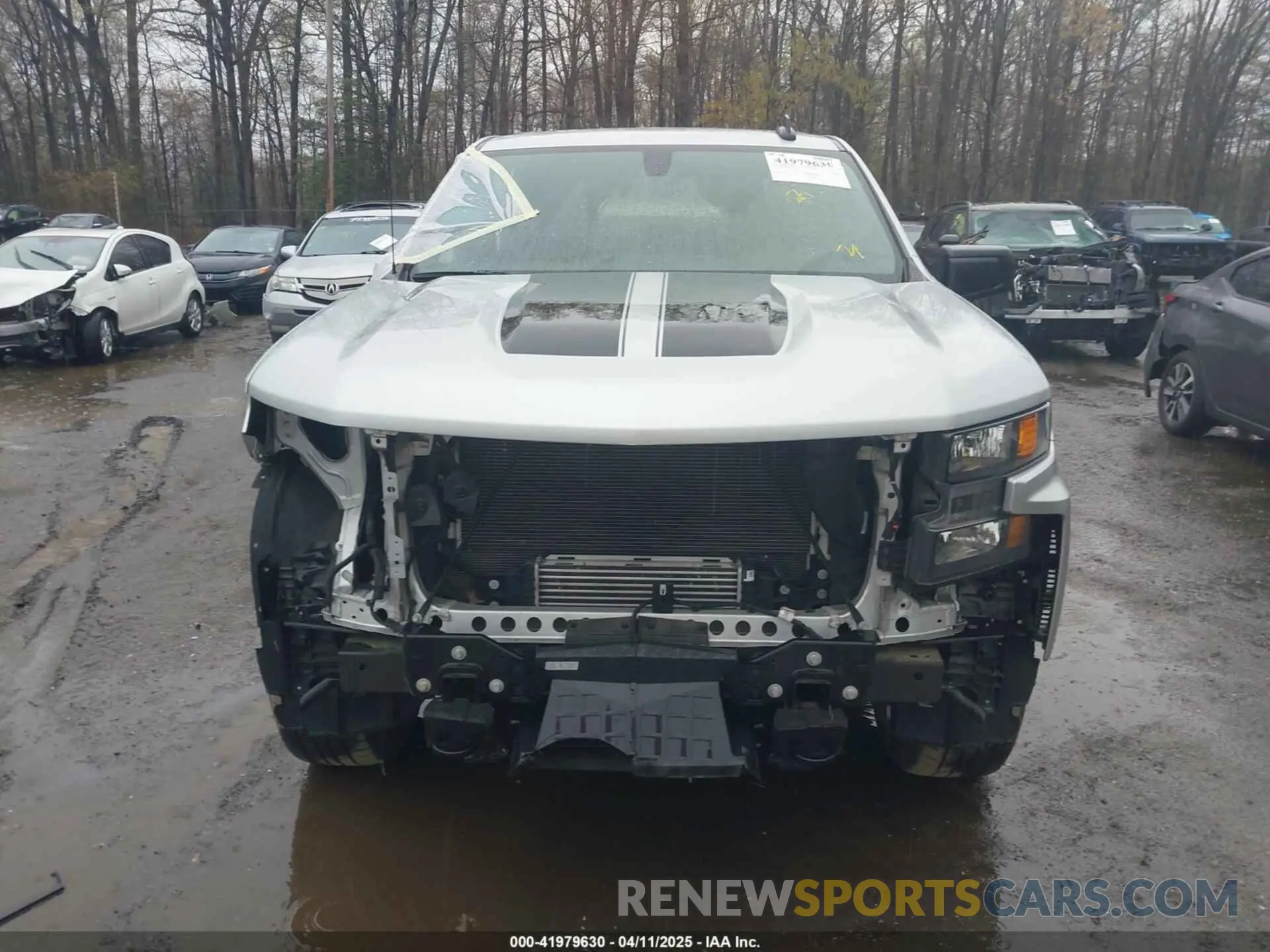 13 Photograph of a damaged car 1GCPYBEK0MZ291209 CHEVROLET SILVERADO 1500 2021