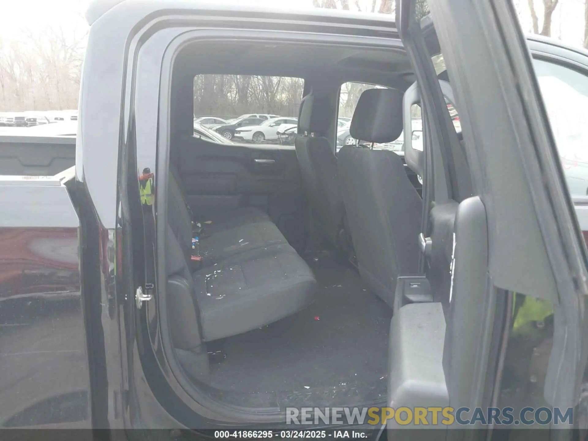 8 Photograph of a damaged car 1GCPYBEK2MZ247857 CHEVROLET SILVERADO 1500 2021