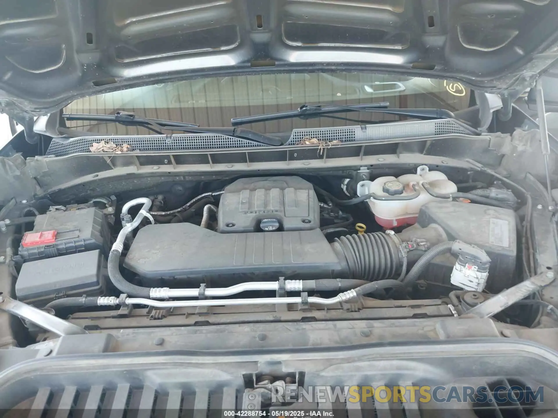 10 Photograph of a damaged car 1GCPYBEK2MZ340250 CHEVROLET SILVERADO 1500 2021