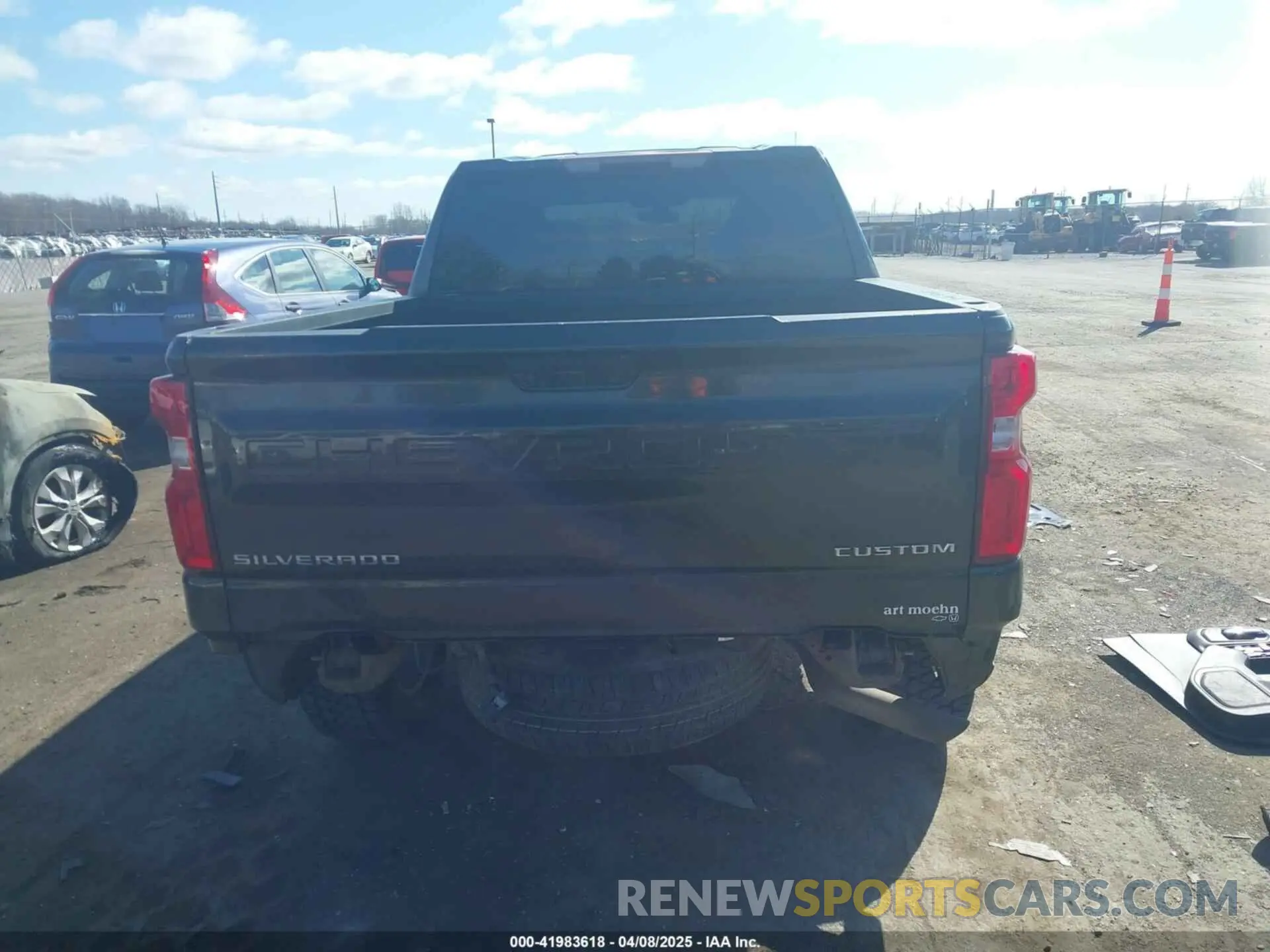 16 Photograph of a damaged car 1GCPYBEK3MZ200028 CHEVROLET SILVERADO 1500 2021