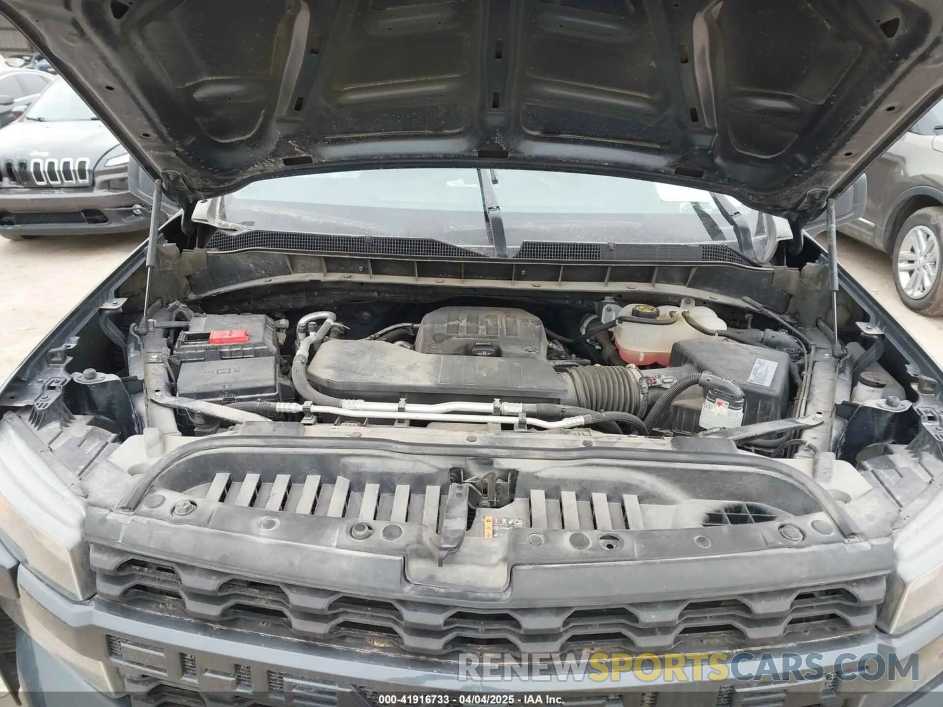 10 Photograph of a damaged car 1GCPYBEKXMZ324698 CHEVROLET SILVERADO 1500 2021