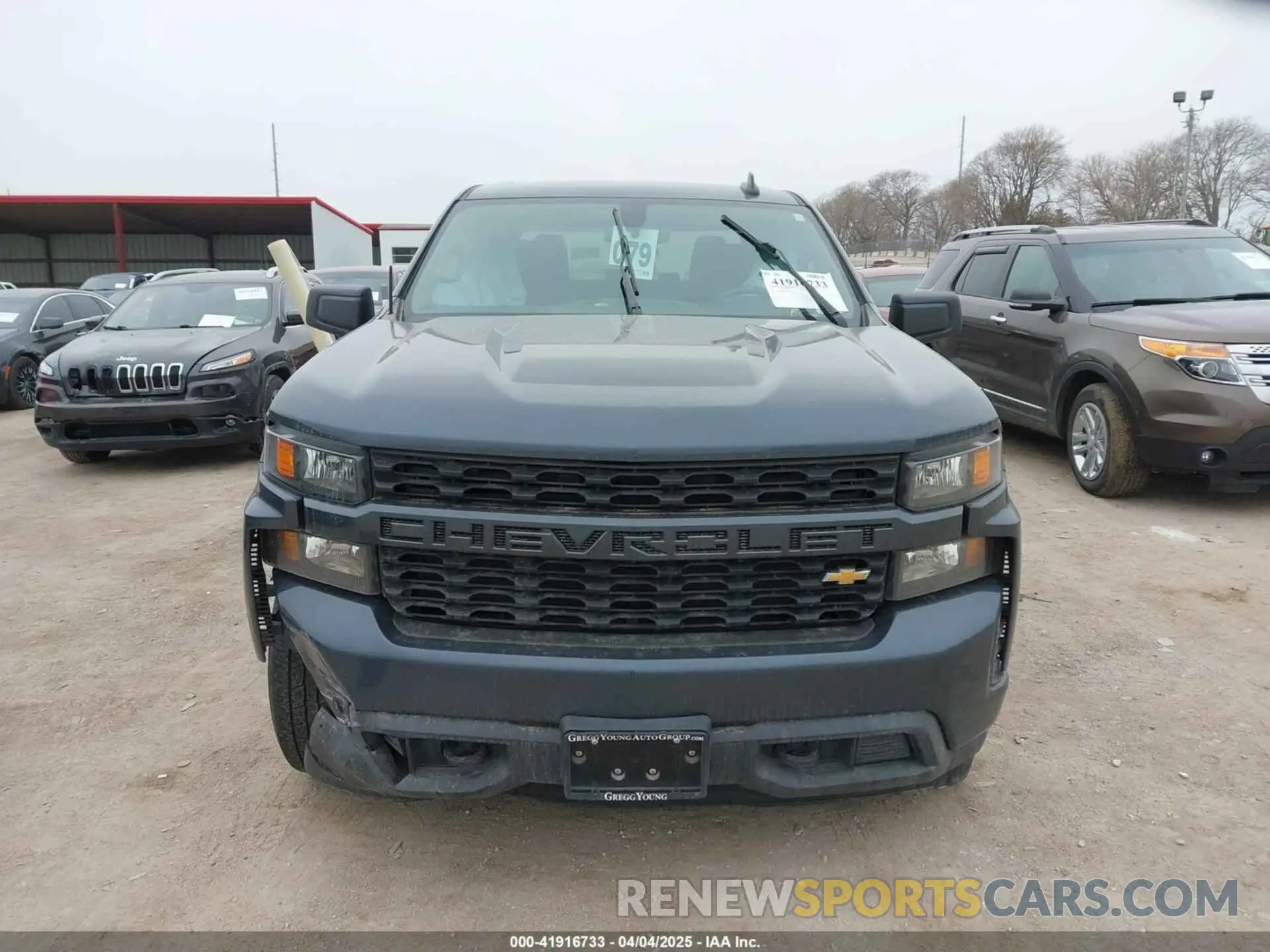 13 Photograph of a damaged car 1GCPYBEKXMZ324698 CHEVROLET SILVERADO 1500 2021