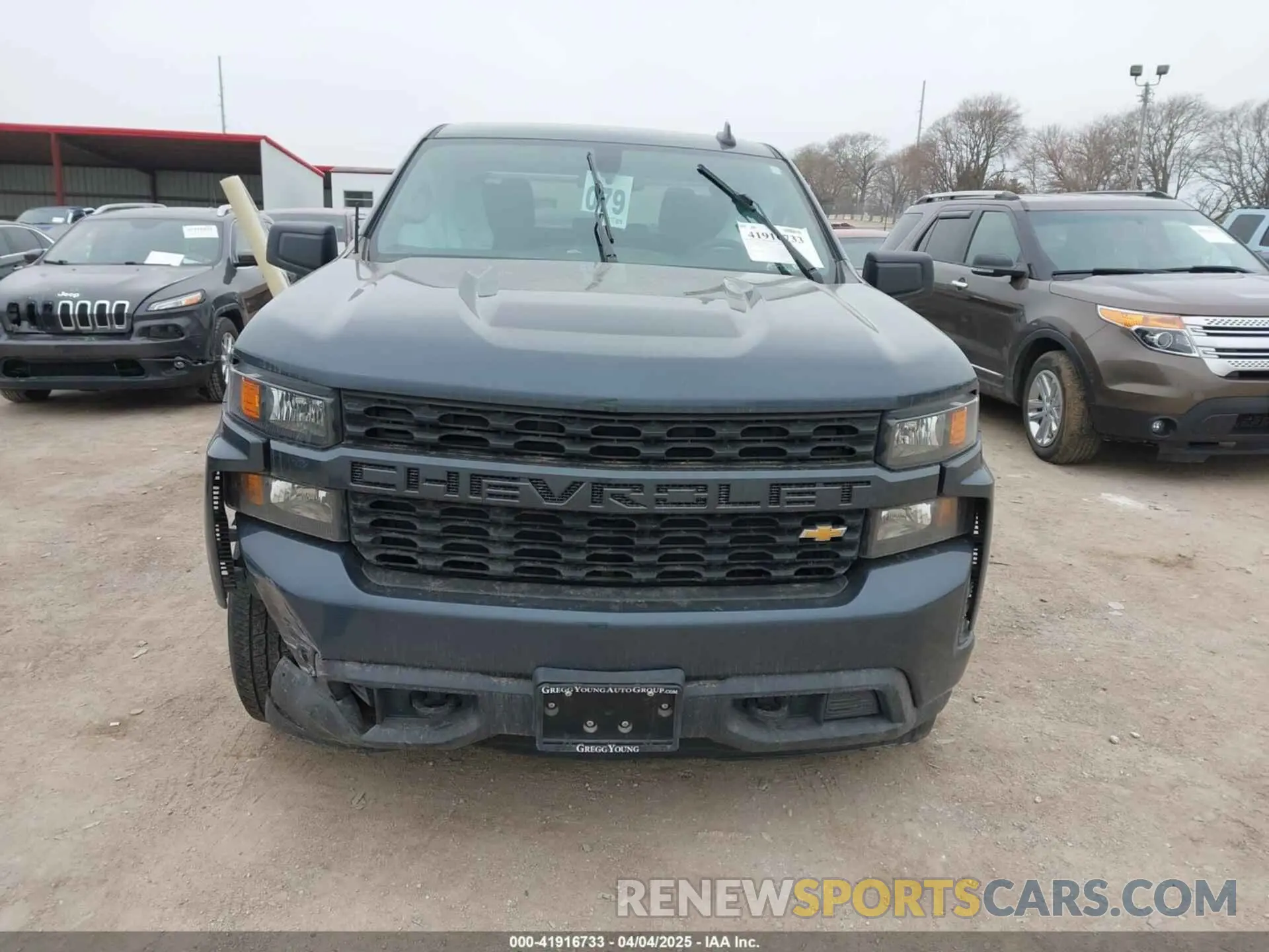6 Photograph of a damaged car 1GCPYBEKXMZ324698 CHEVROLET SILVERADO 1500 2021