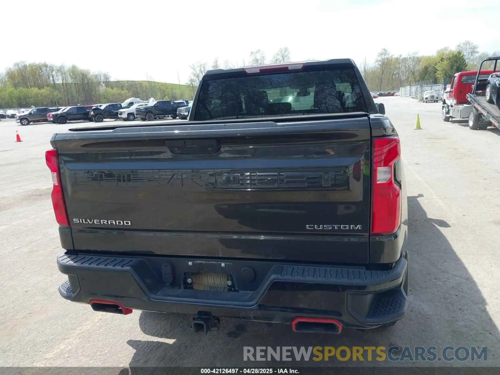 16 Photograph of a damaged car 1GCPYCEF1MZ271205 CHEVROLET SILVERADO 1500 2021