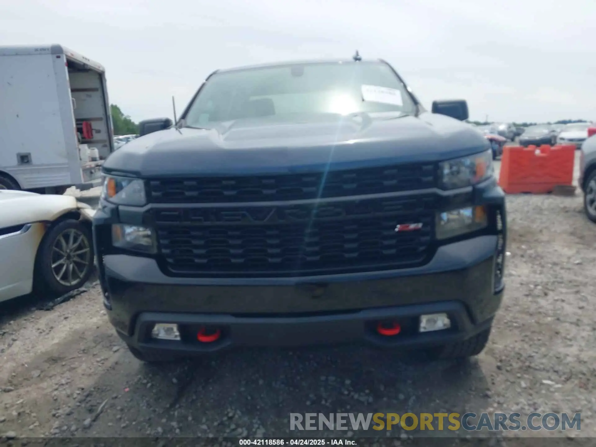 12 Photograph of a damaged car 1GCPYCEF2MZ372978 CHEVROLET SILVERADO 1500 2021