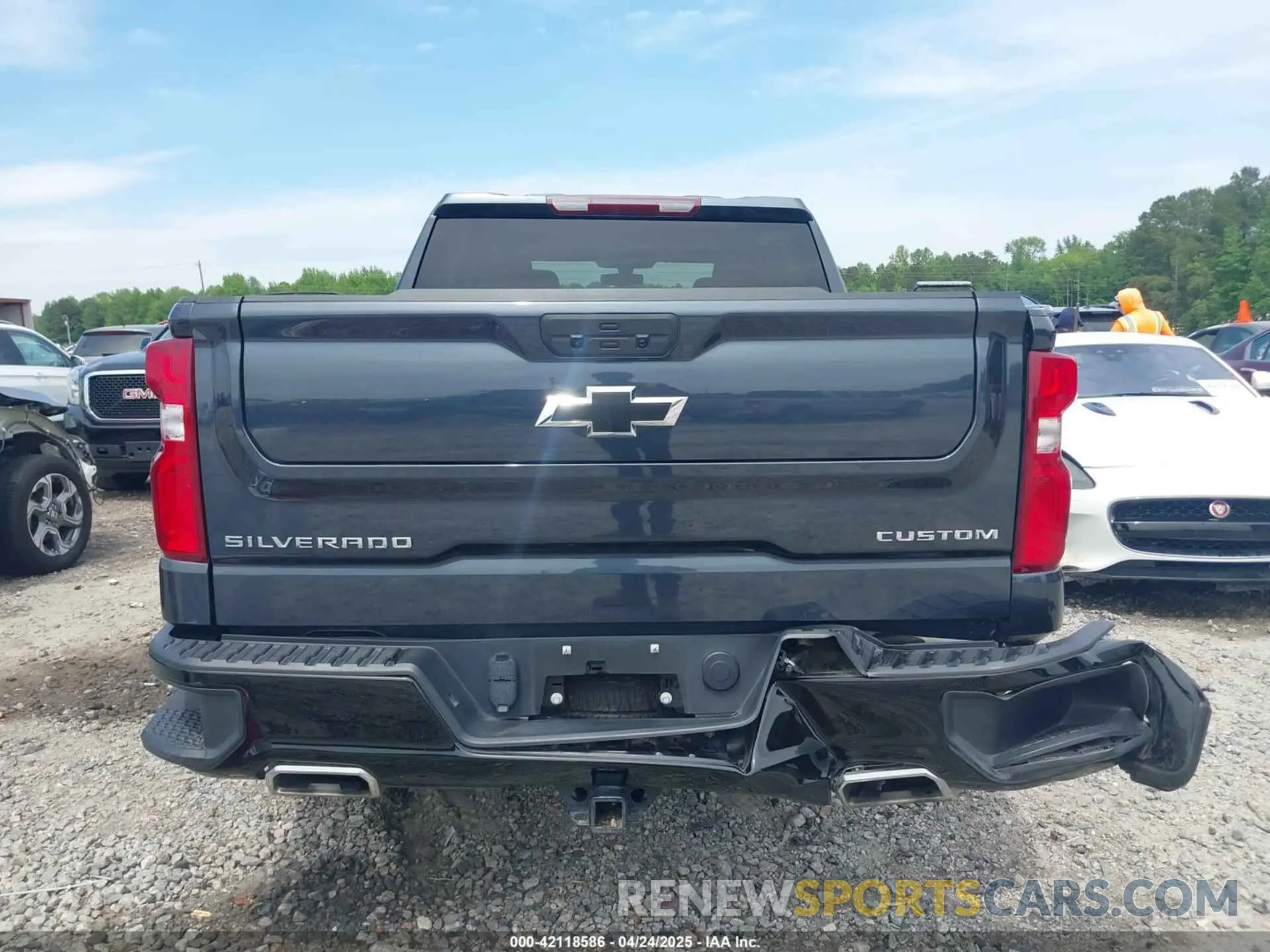 16 Photograph of a damaged car 1GCPYCEF2MZ372978 CHEVROLET SILVERADO 1500 2021