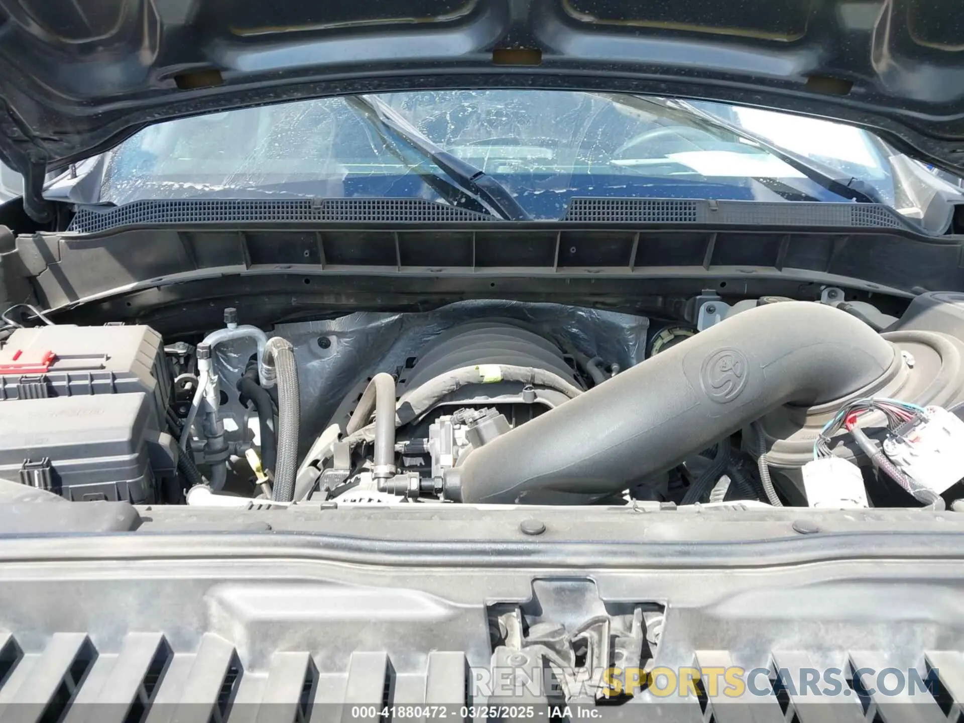 10 Photograph of a damaged car 1GCPYCEF3MZ393743 CHEVROLET SILVERADO 1500 2021