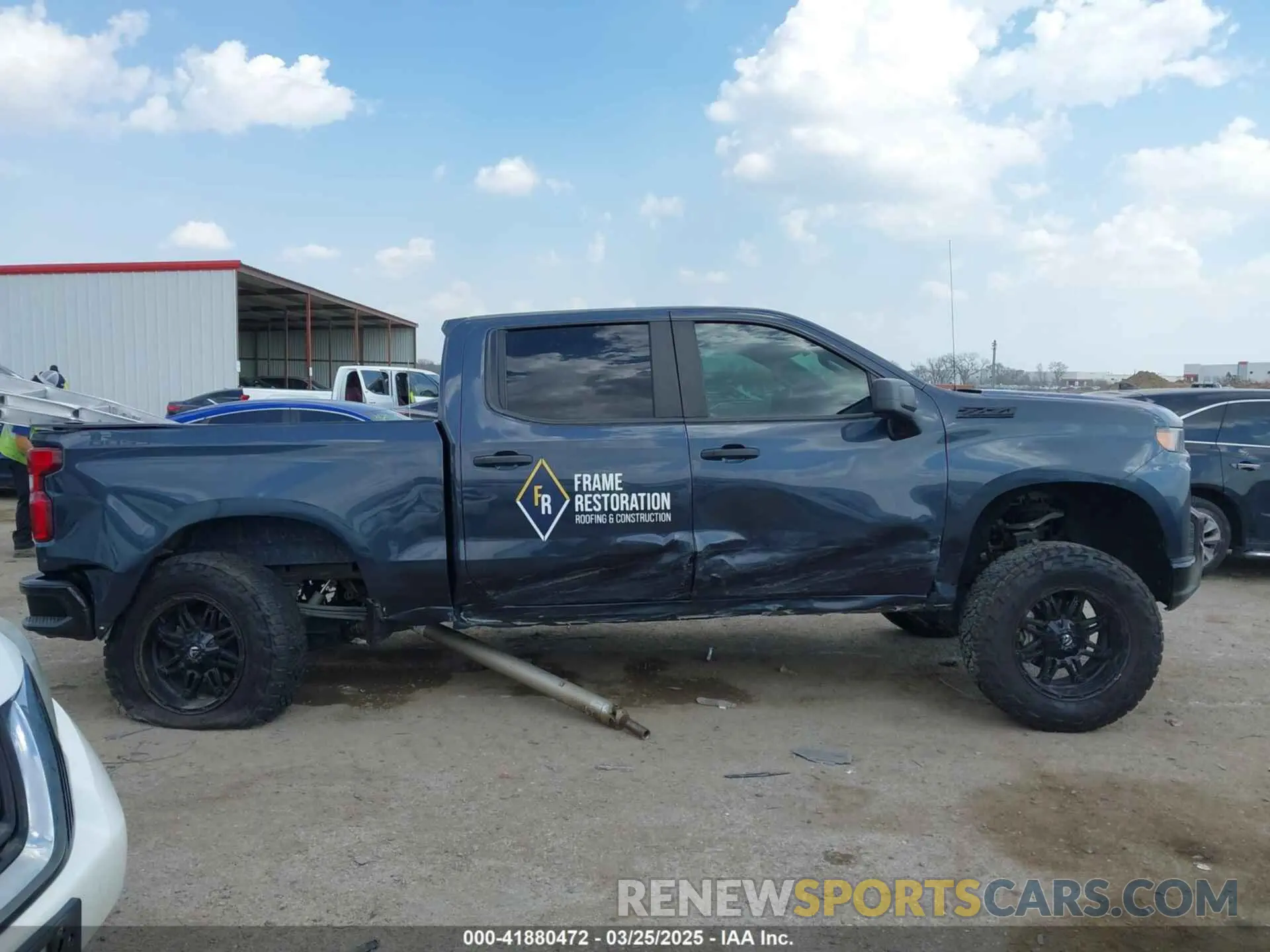 13 Photograph of a damaged car 1GCPYCEF3MZ393743 CHEVROLET SILVERADO 1500 2021