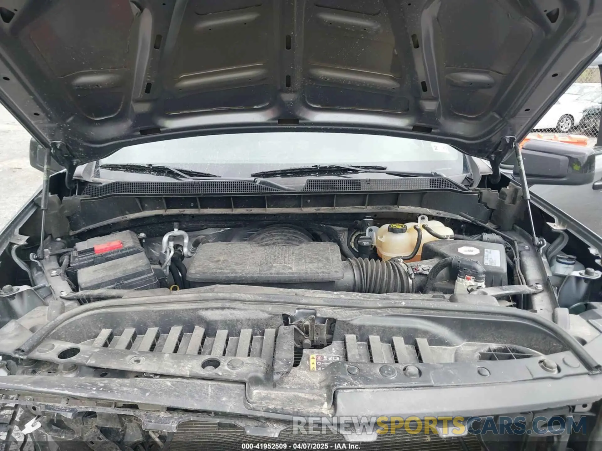 10 Photograph of a damaged car 1GCPYCEF6MZ371008 CHEVROLET SILVERADO 1500 2021