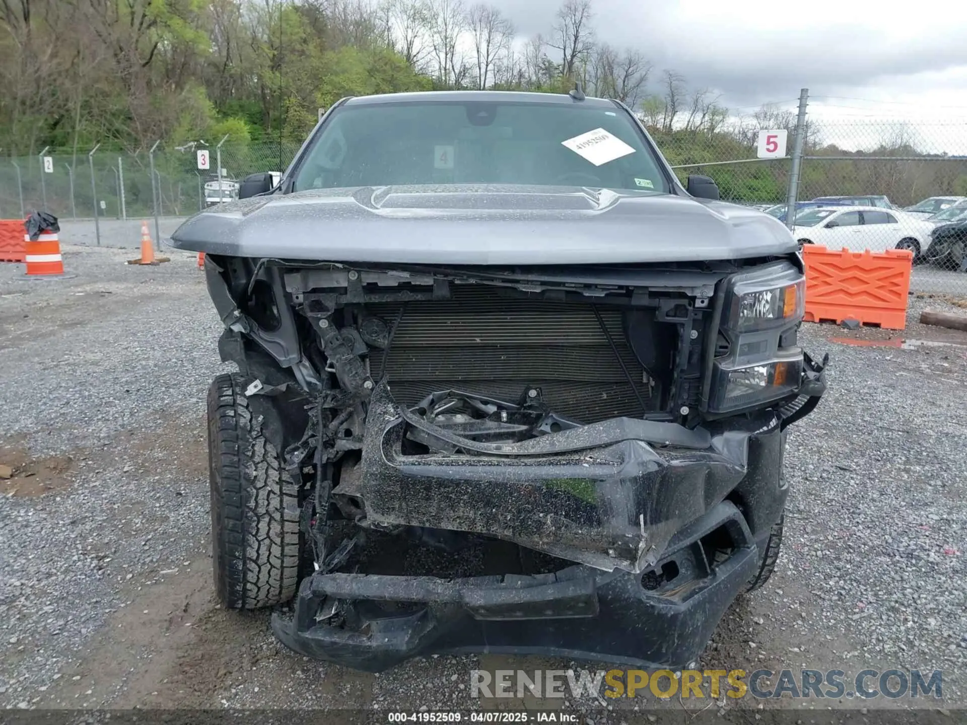 12 Photograph of a damaged car 1GCPYCEF6MZ371008 CHEVROLET SILVERADO 1500 2021