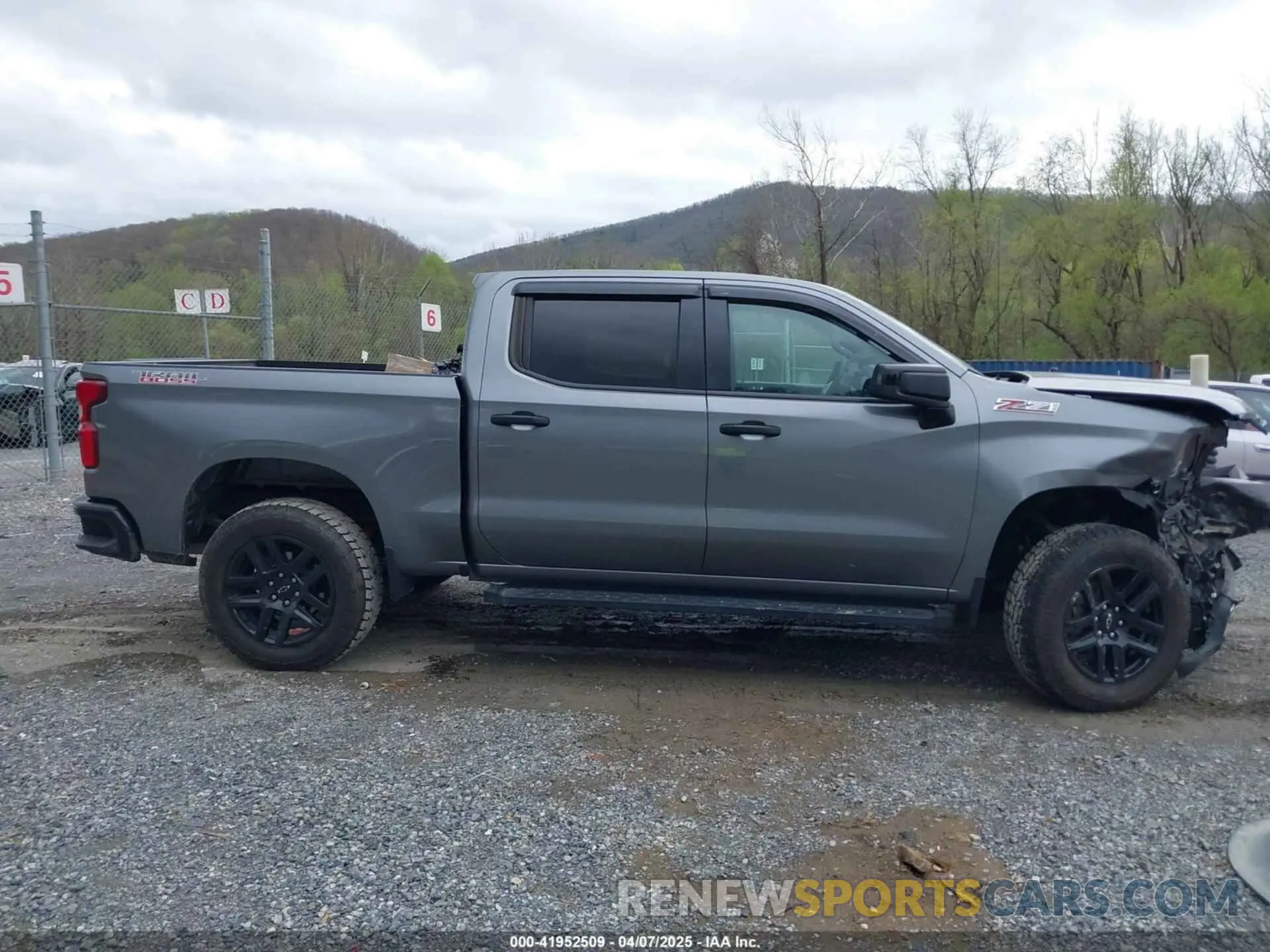 13 Photograph of a damaged car 1GCPYCEF6MZ371008 CHEVROLET SILVERADO 1500 2021
