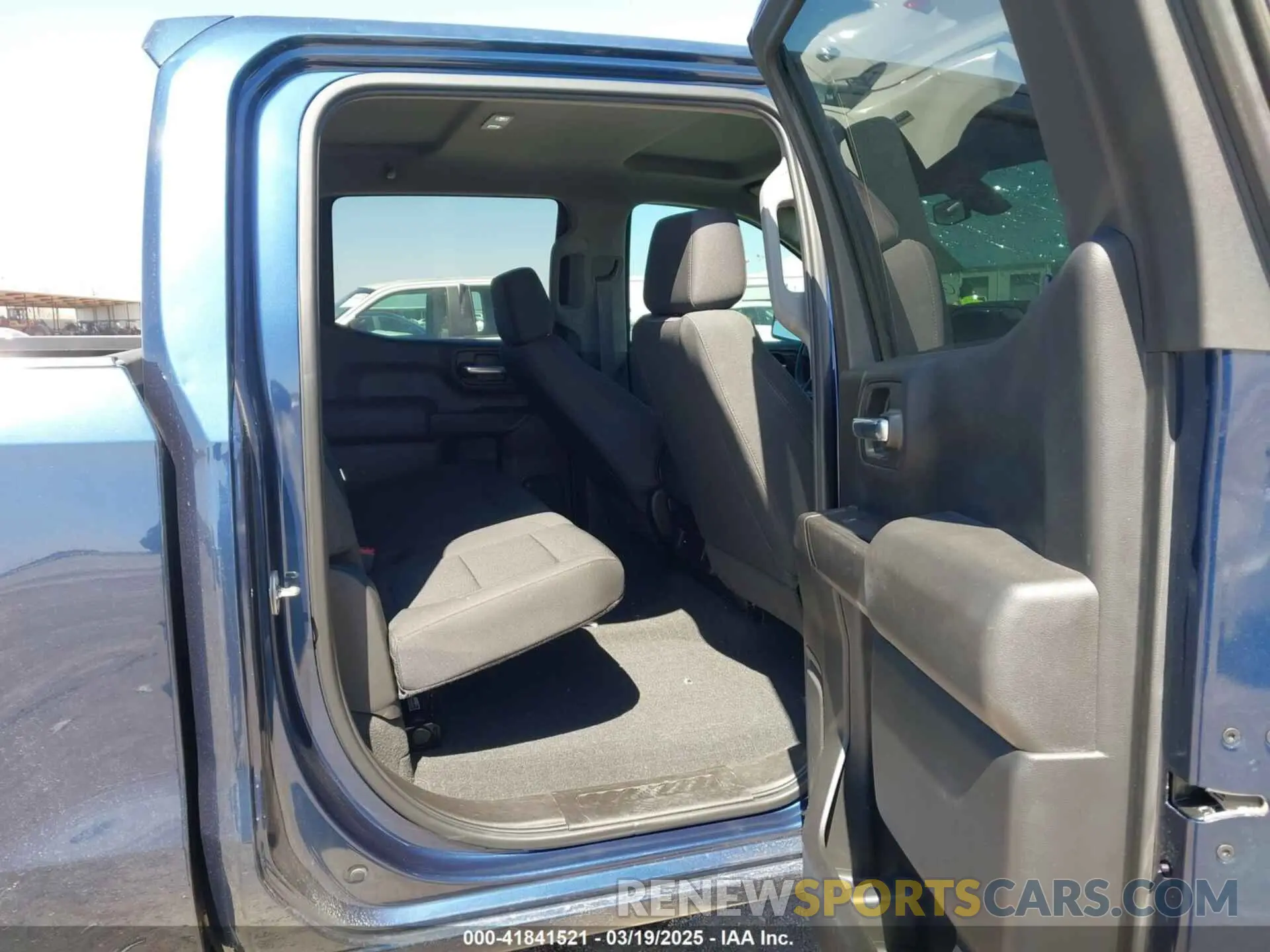 8 Photograph of a damaged car 1GCPYCEF8MZ234412 CHEVROLET SILVERADO 1500 2021