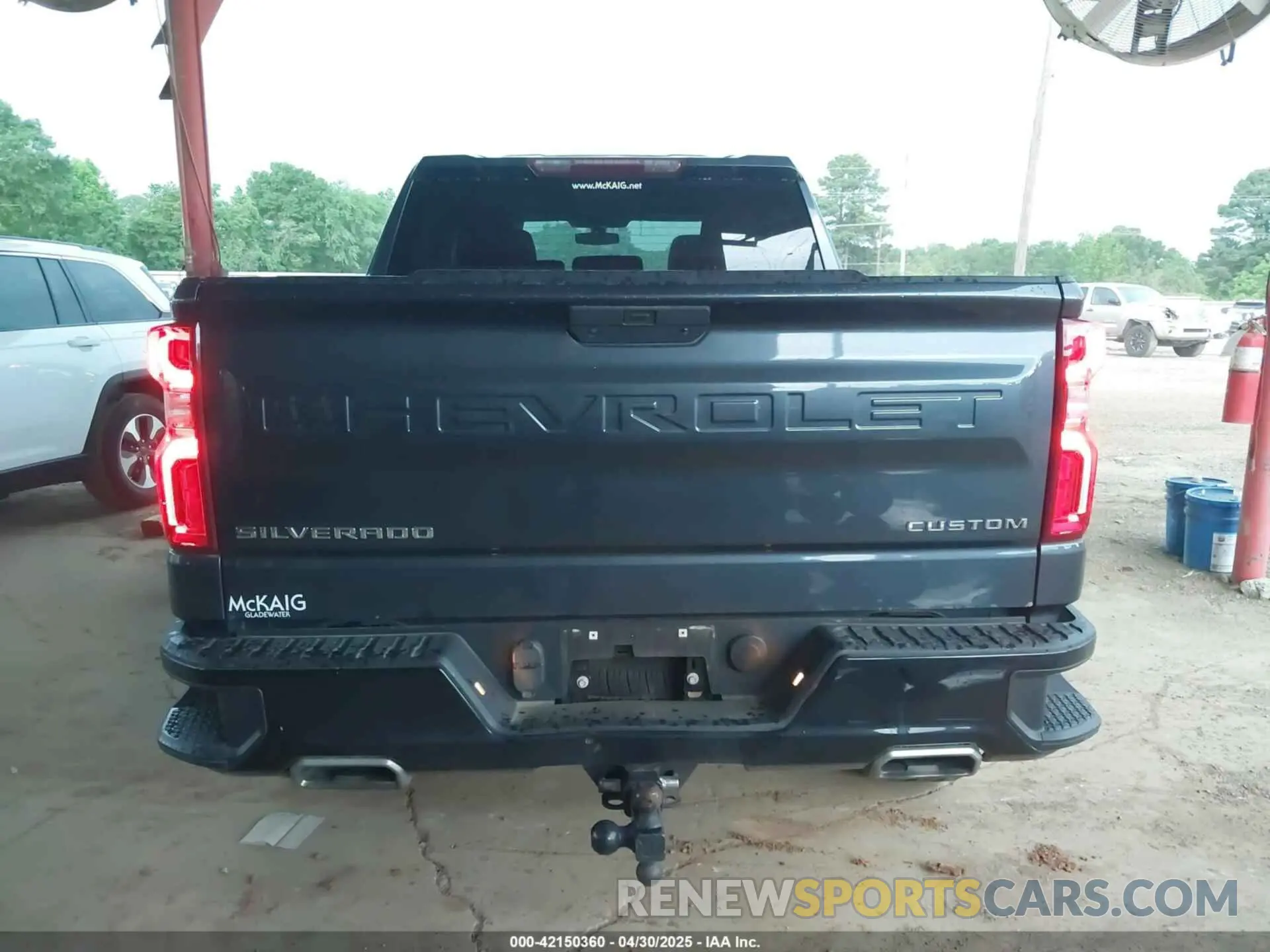 16 Photograph of a damaged car 1GCPYCEF8MZ363802 CHEVROLET SILVERADO 1500 2021