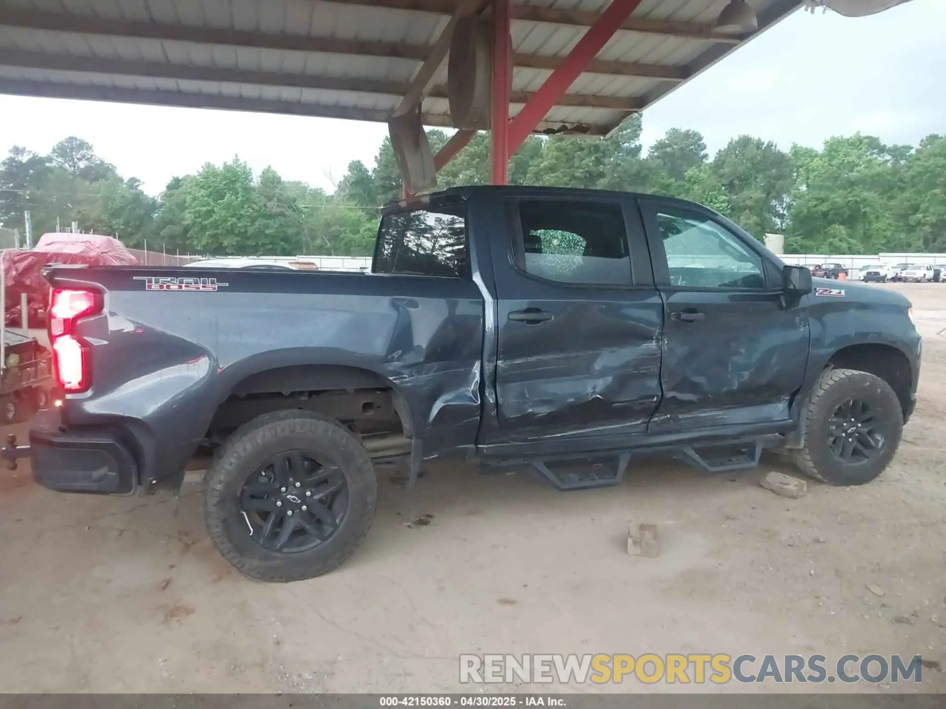 6 Photograph of a damaged car 1GCPYCEF8MZ363802 CHEVROLET SILVERADO 1500 2021