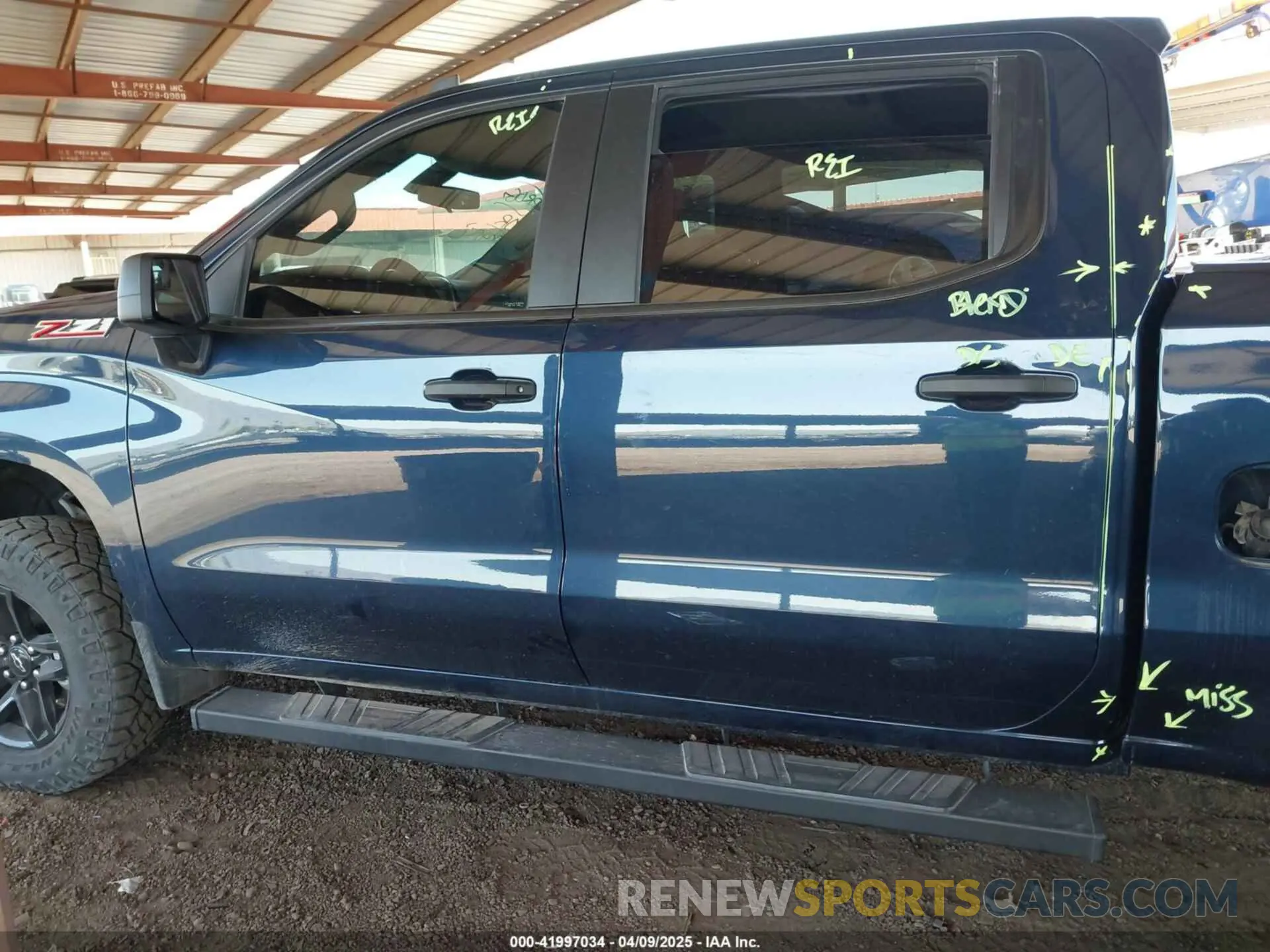 14 Photograph of a damaged car 1GCPYCEF8MZ364271 CHEVROLET SILVERADO 1500 2021