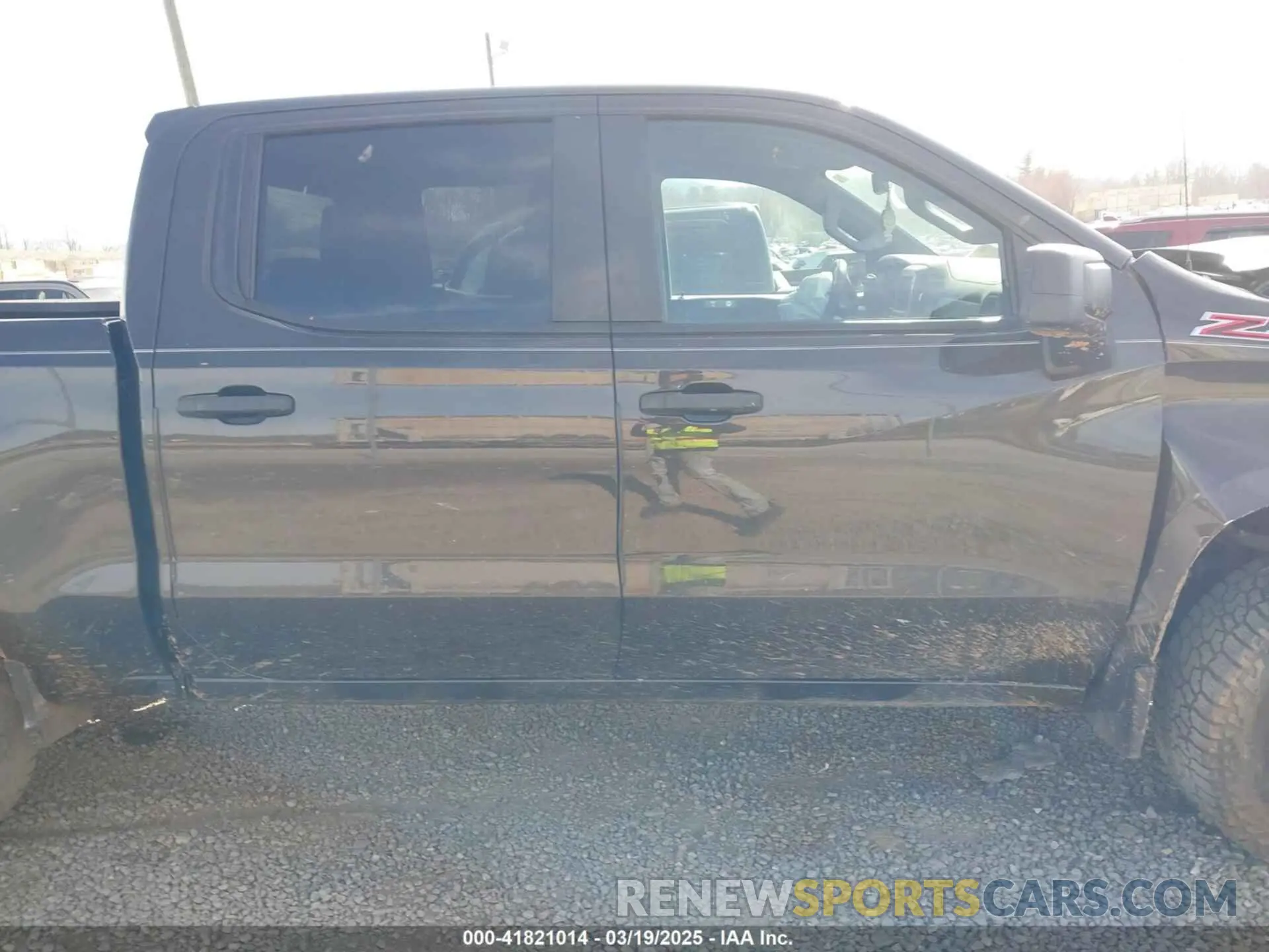 13 Photograph of a damaged car 1GCPYCEHXMZ305434 CHEVROLET SILVERADO 1500 2021