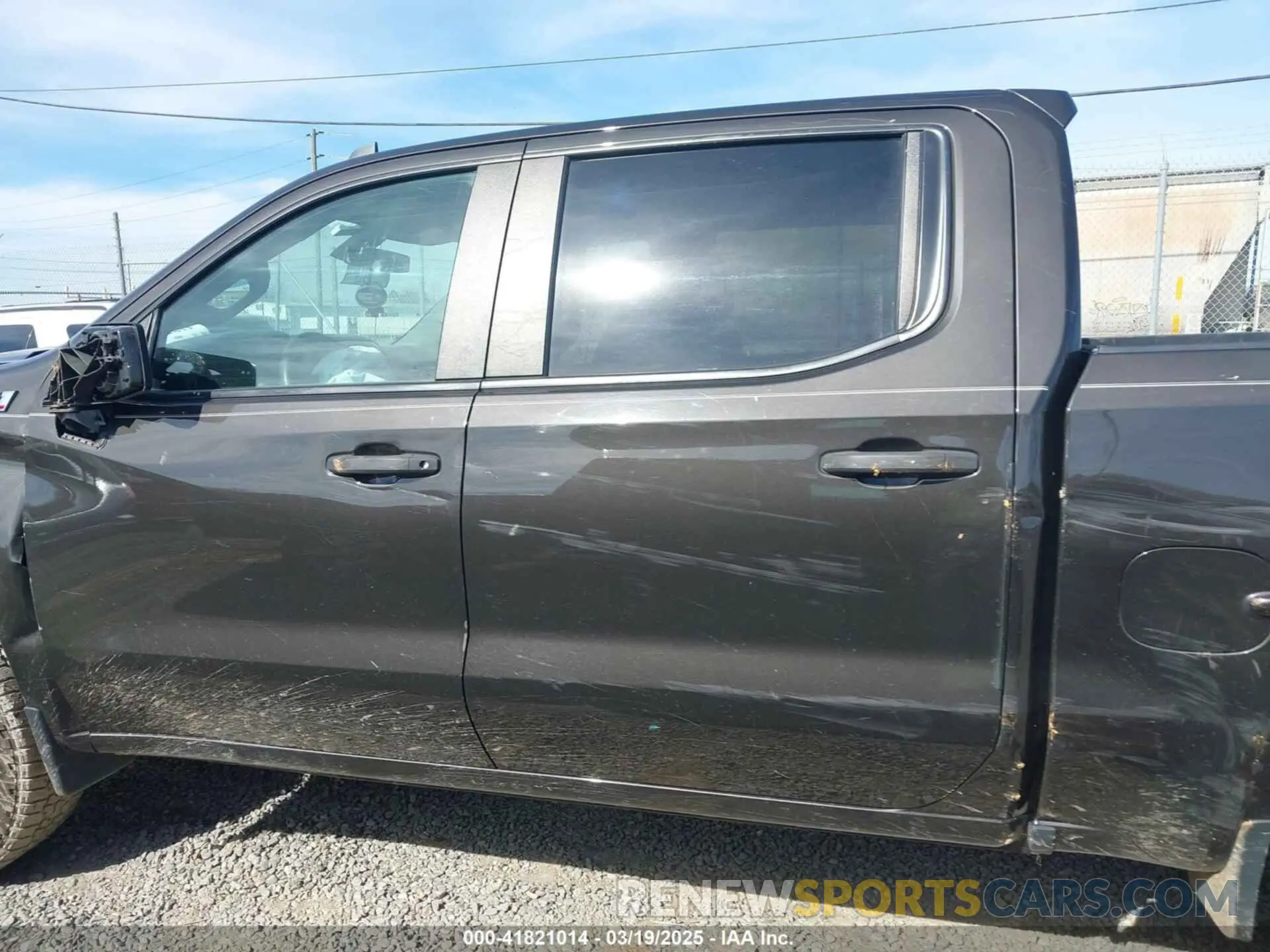 14 Photograph of a damaged car 1GCPYCEHXMZ305434 CHEVROLET SILVERADO 1500 2021