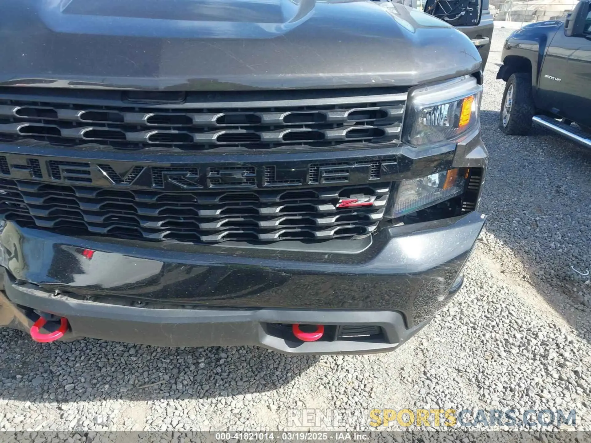6 Photograph of a damaged car 1GCPYCEHXMZ305434 CHEVROLET SILVERADO 1500 2021