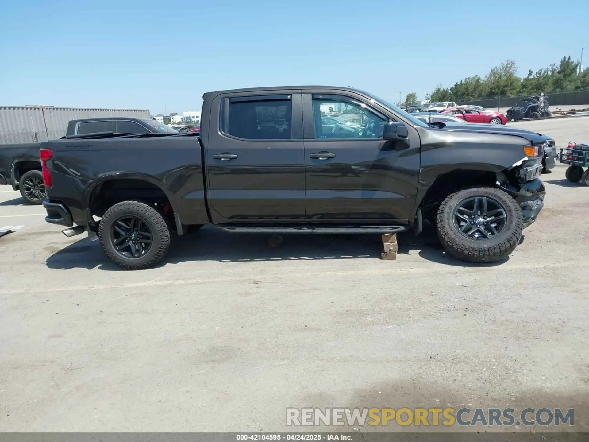 12 Photograph of a damaged car 1GCPYCEHXMZ370445 CHEVROLET SILVERADO 1500 2021