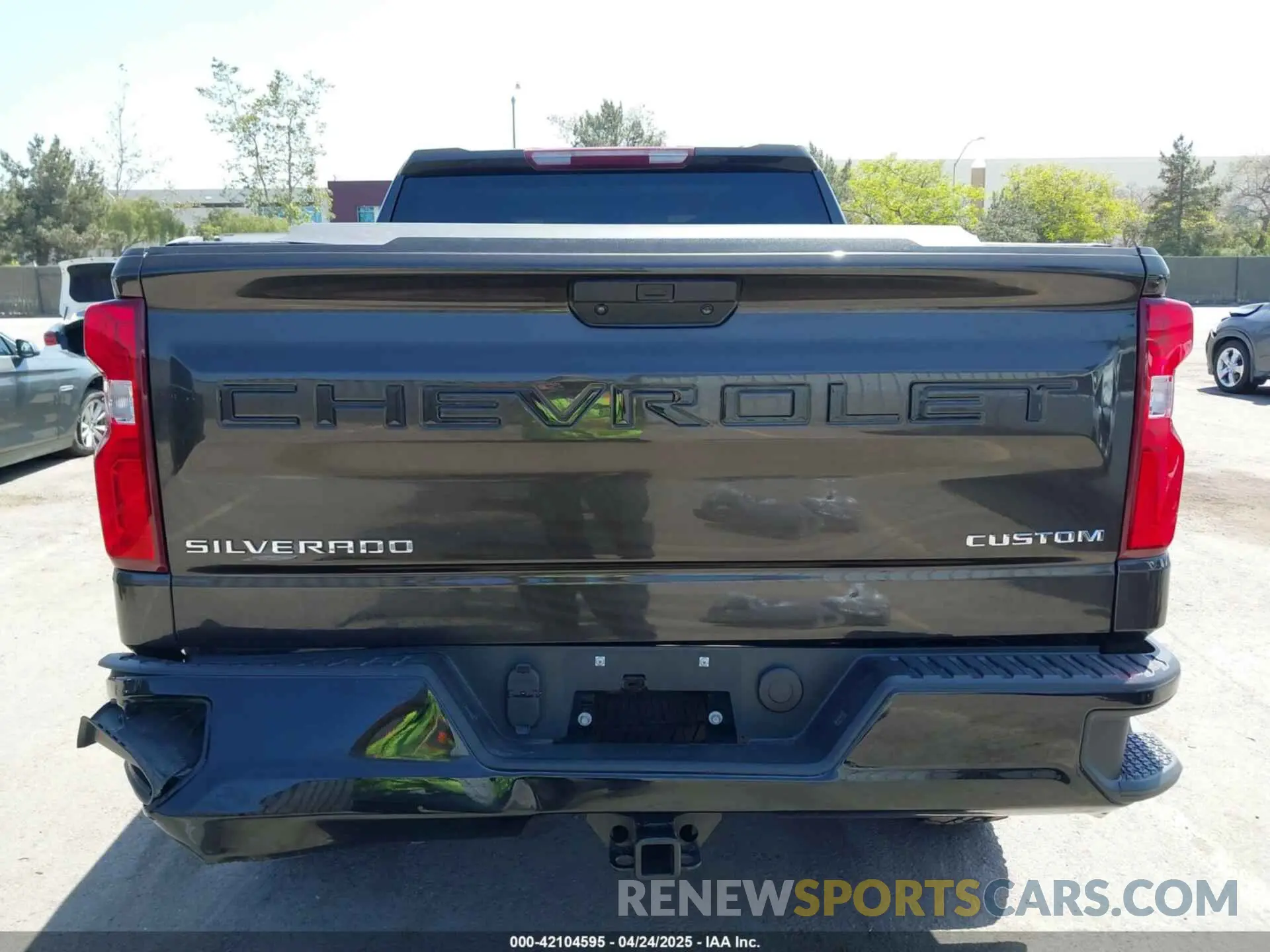 15 Photograph of a damaged car 1GCPYCEHXMZ370445 CHEVROLET SILVERADO 1500 2021