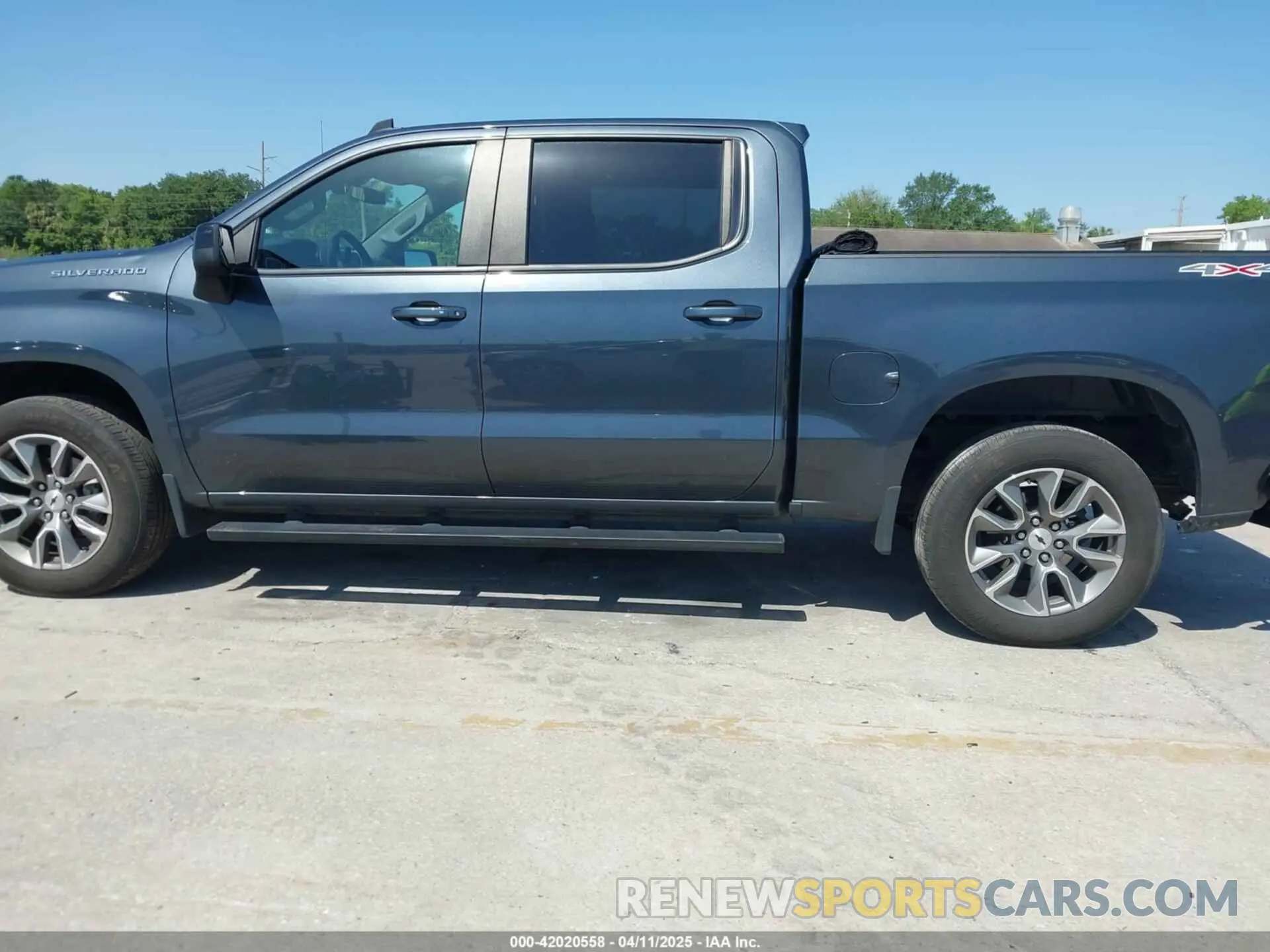 14 Photograph of a damaged car 1GCPYEEK3MZ386123 CHEVROLET SILVERADO 1500 2021