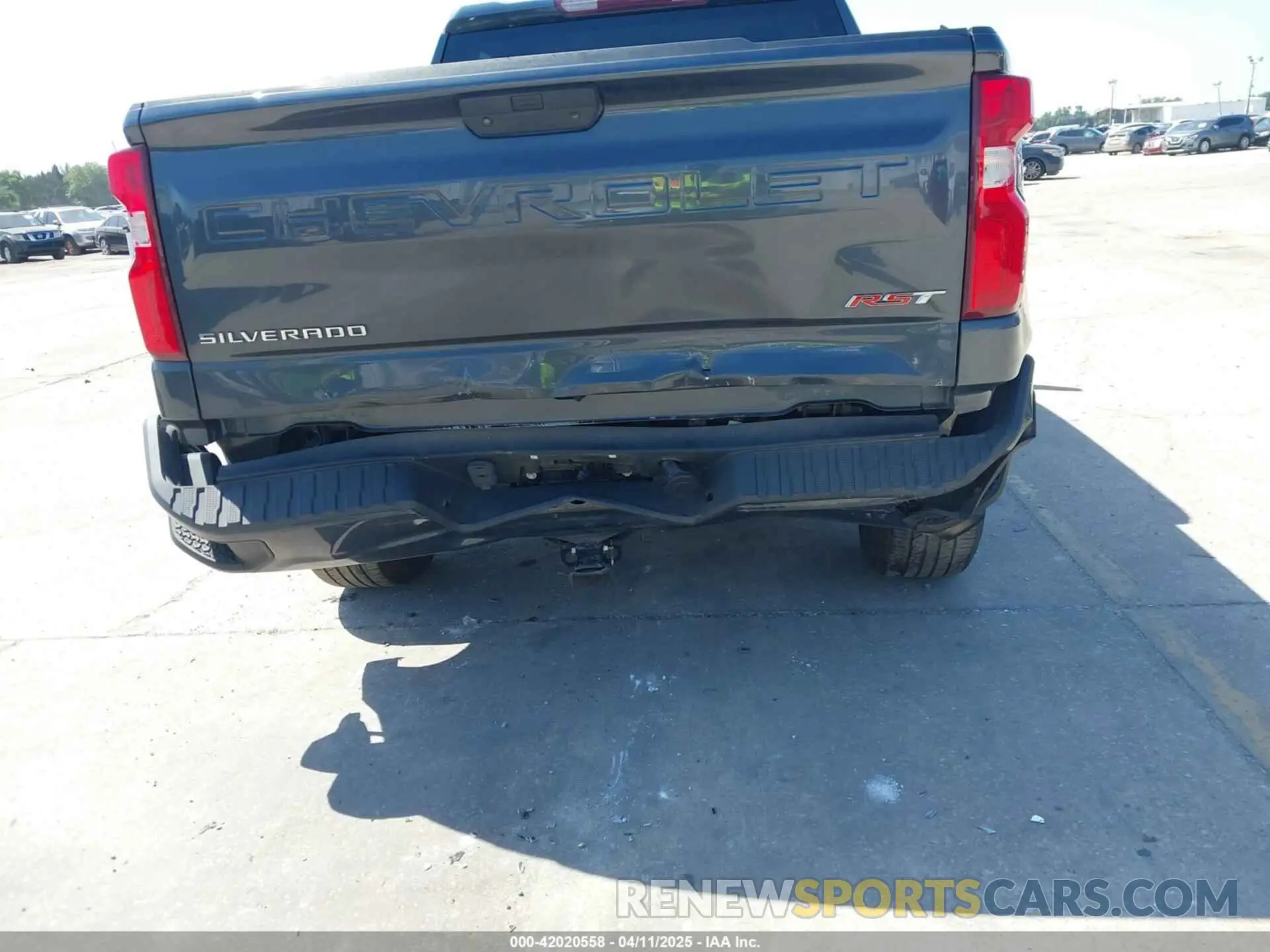 16 Photograph of a damaged car 1GCPYEEK3MZ386123 CHEVROLET SILVERADO 1500 2021