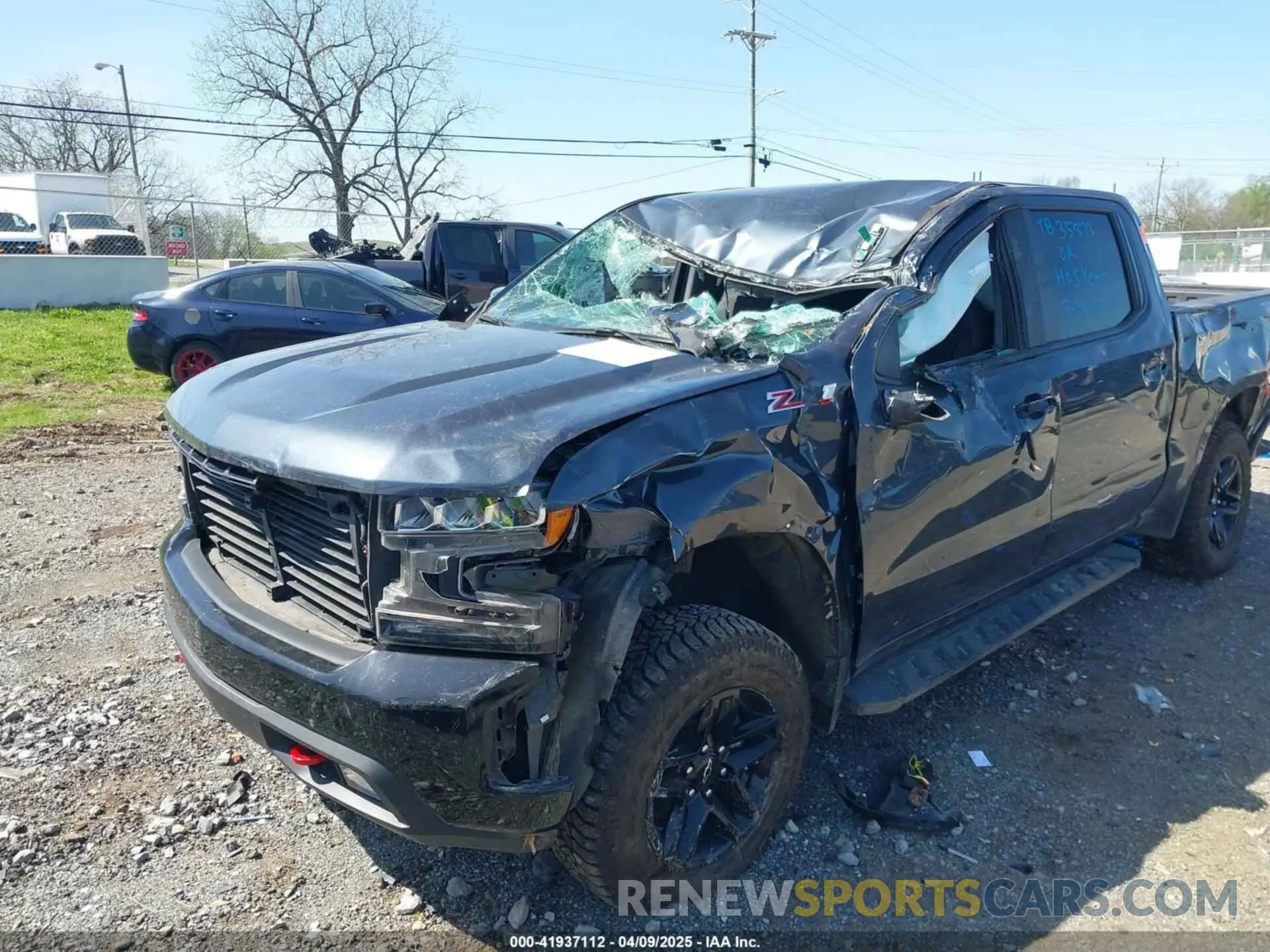 6 Photograph of a damaged car 1GCPYFED1MZ409048 CHEVROLET SILVERADO 1500 2021