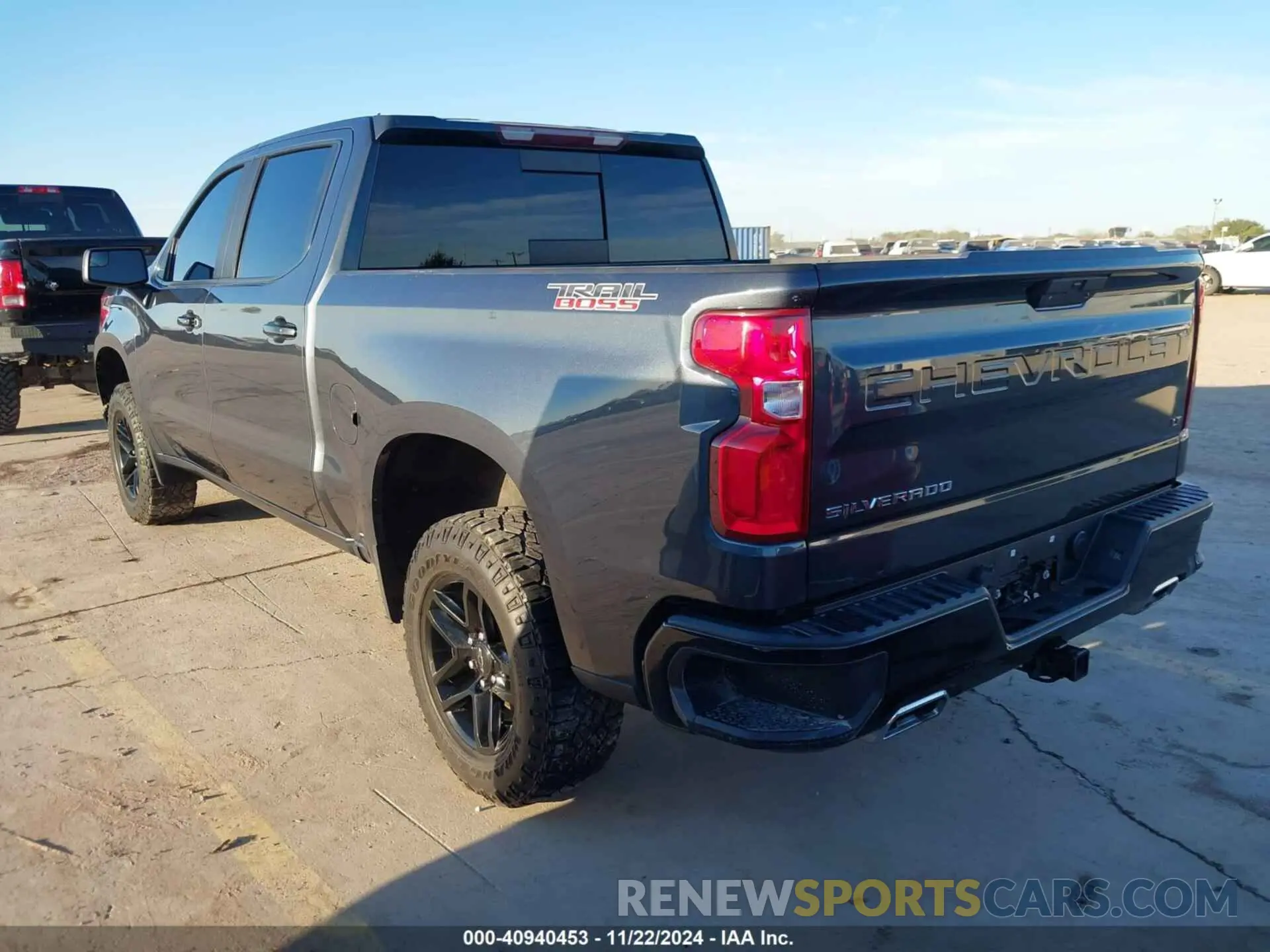 3 Photograph of a damaged car 1GCPYFED2MZ116887 CHEVROLET SILVERADO 1500 2021