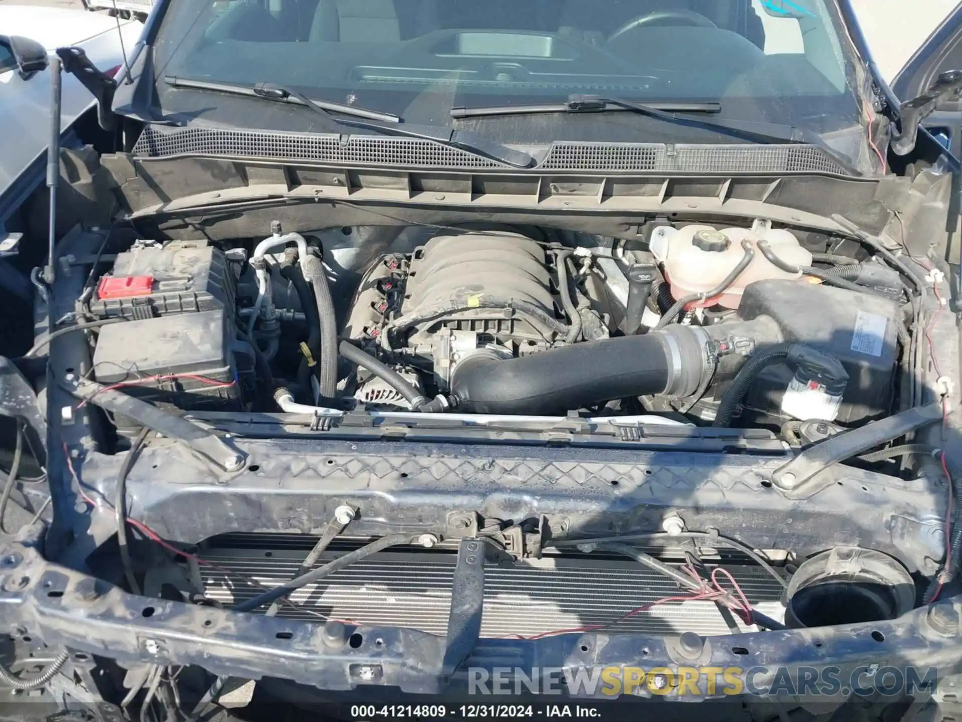 10 Photograph of a damaged car 1GCPYFED2MZ268586 CHEVROLET SILVERADO 1500 2021