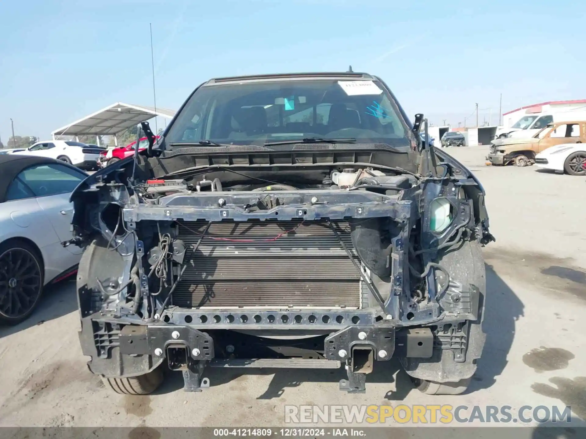 12 Photograph of a damaged car 1GCPYFED2MZ268586 CHEVROLET SILVERADO 1500 2021