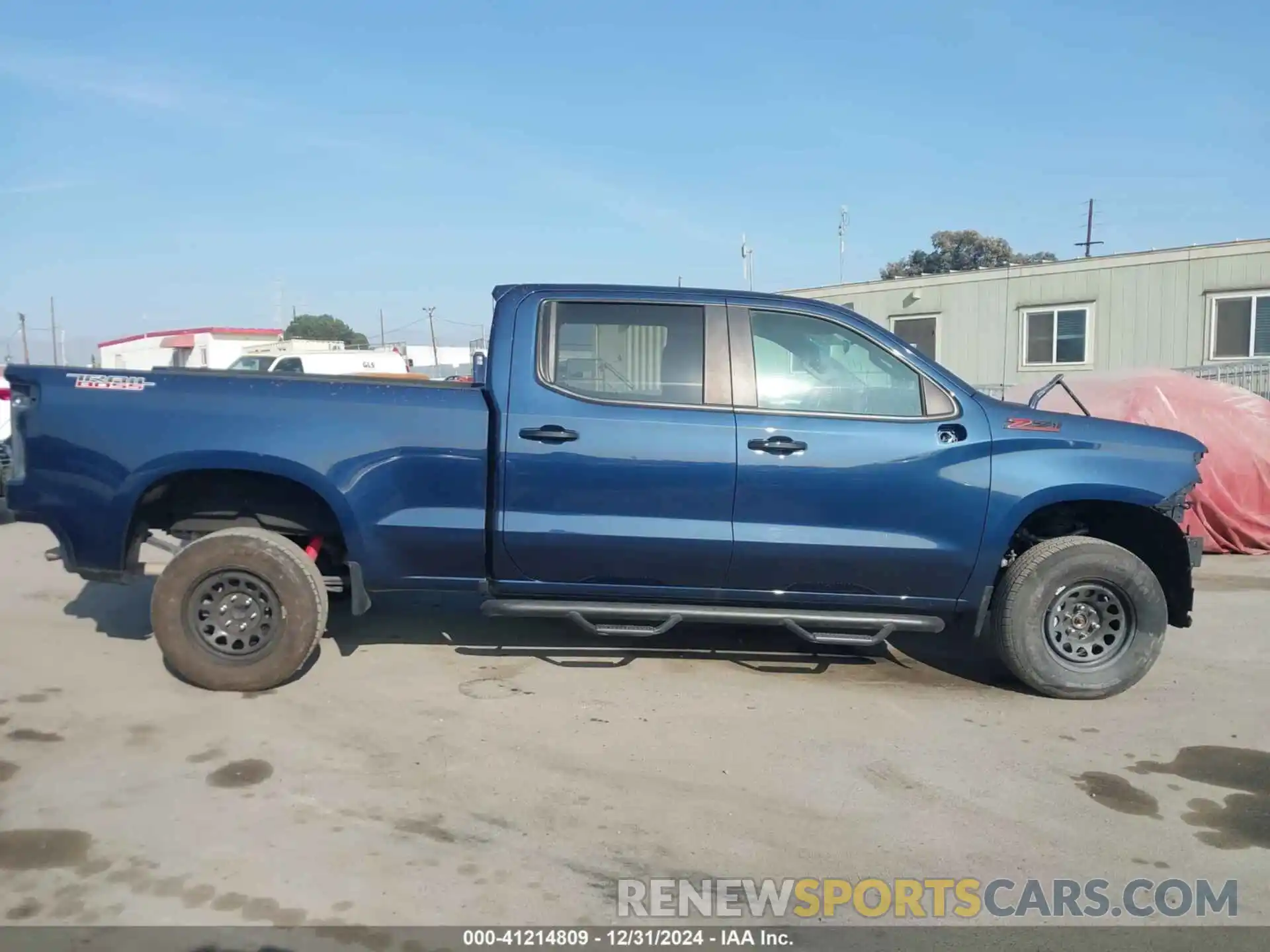 13 Photograph of a damaged car 1GCPYFED2MZ268586 CHEVROLET SILVERADO 1500 2021