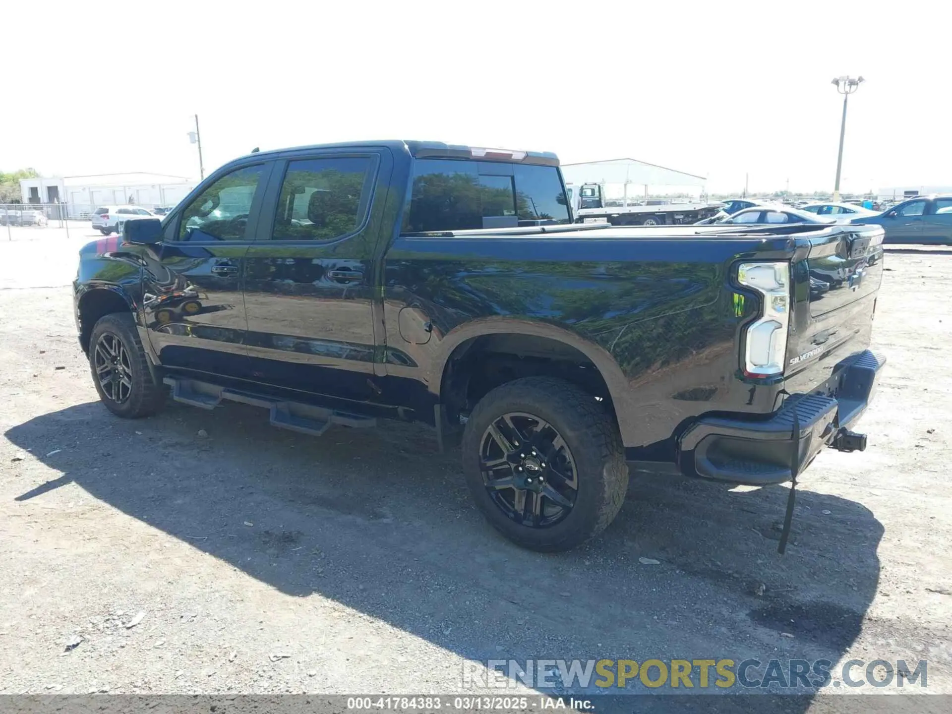 3 Photograph of a damaged car 1GCPYFED2MZ422861 CHEVROLET SILVERADO 1500 2021