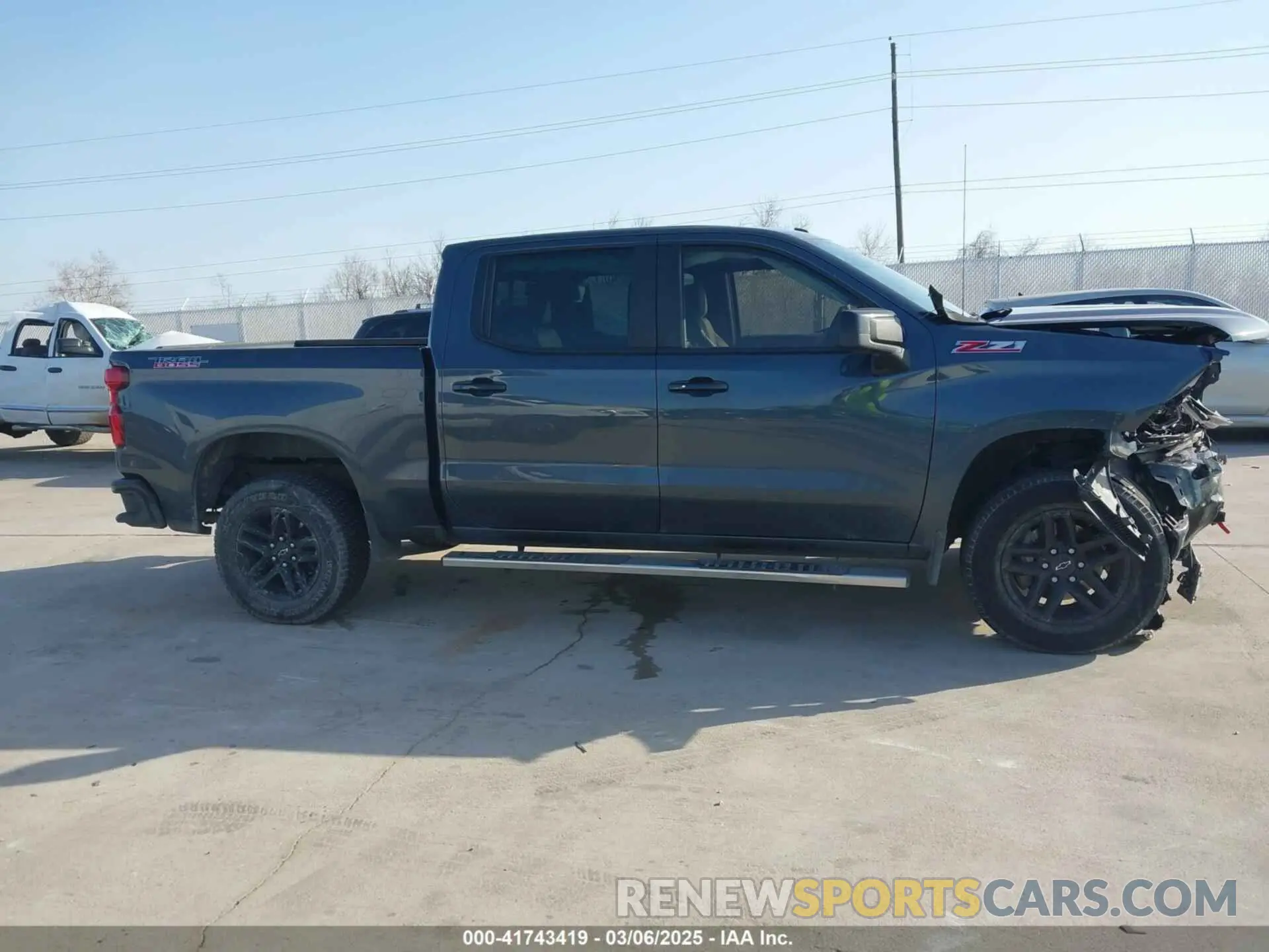 13 Photograph of a damaged car 1GCPYFED3MZ132225 CHEVROLET SILVERADO 1500 2021