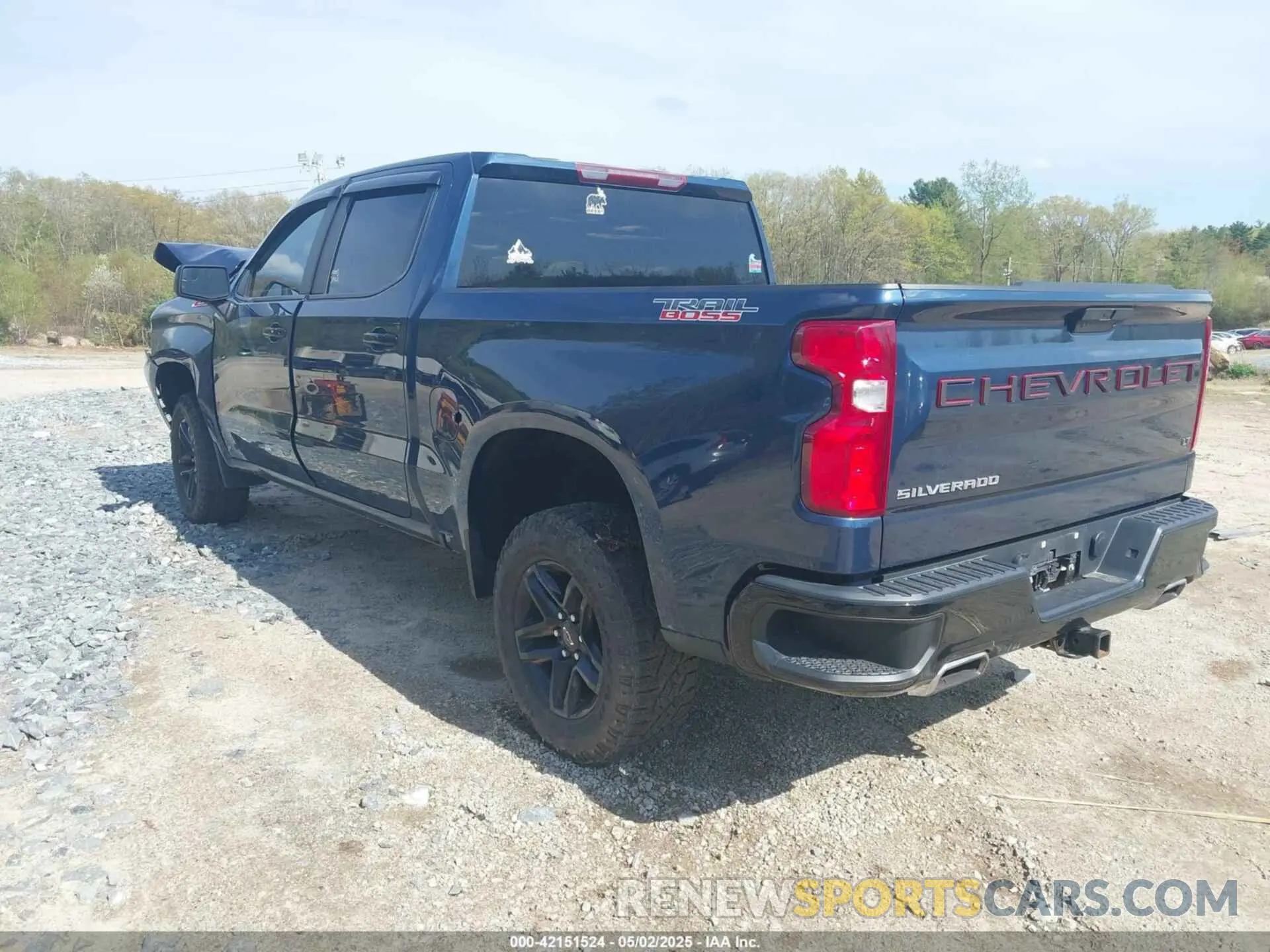 3 Photograph of a damaged car 1GCPYFED3MZ179593 CHEVROLET SILVERADO 1500 2021