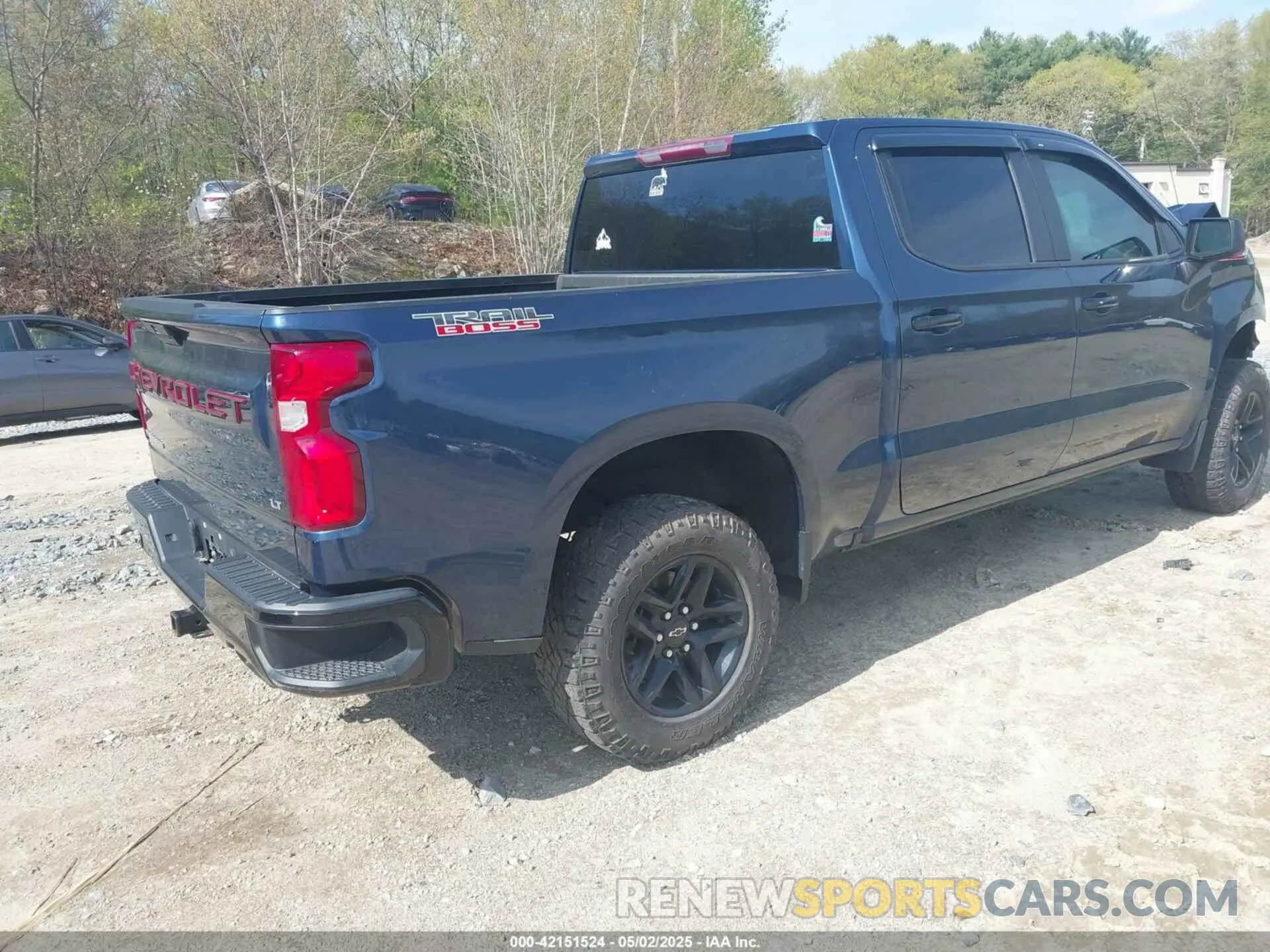 4 Photograph of a damaged car 1GCPYFED3MZ179593 CHEVROLET SILVERADO 1500 2021