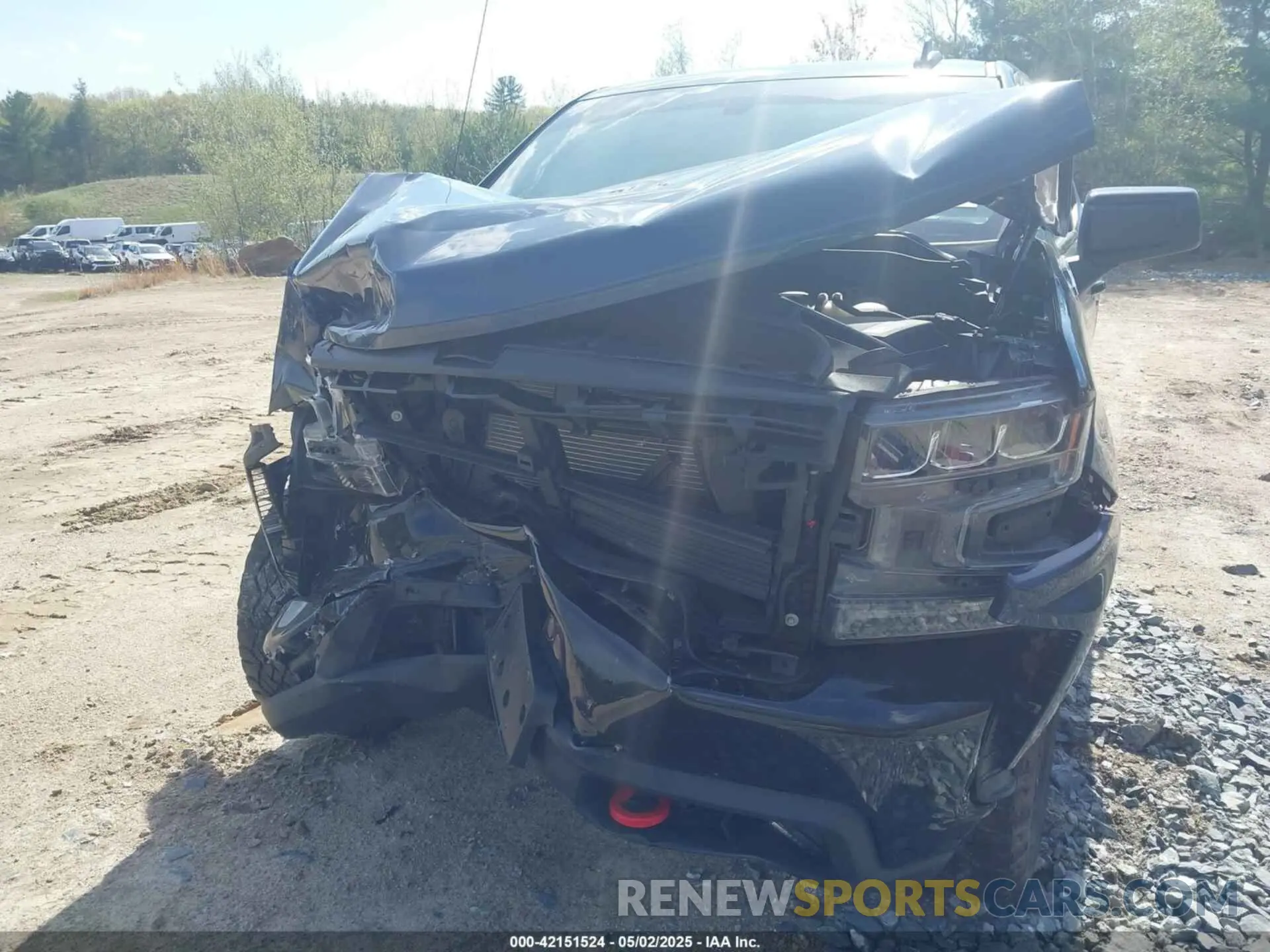 6 Photograph of a damaged car 1GCPYFED3MZ179593 CHEVROLET SILVERADO 1500 2021