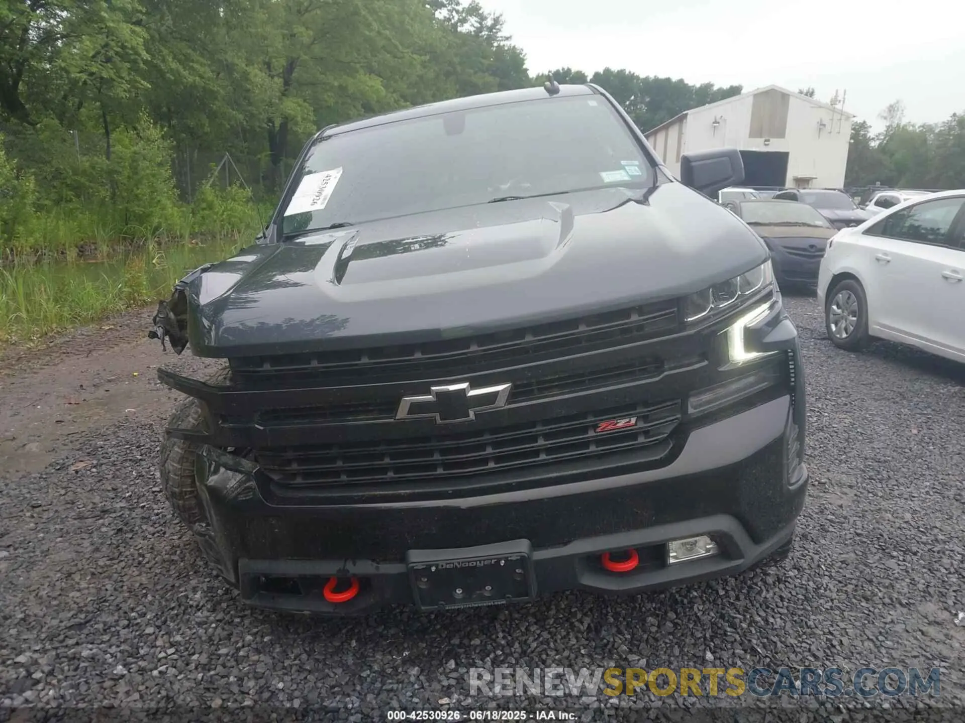 12 Photograph of a damaged car 1GCPYFED3MZ227951 CHEVROLET SILVERADO 1500 2021
