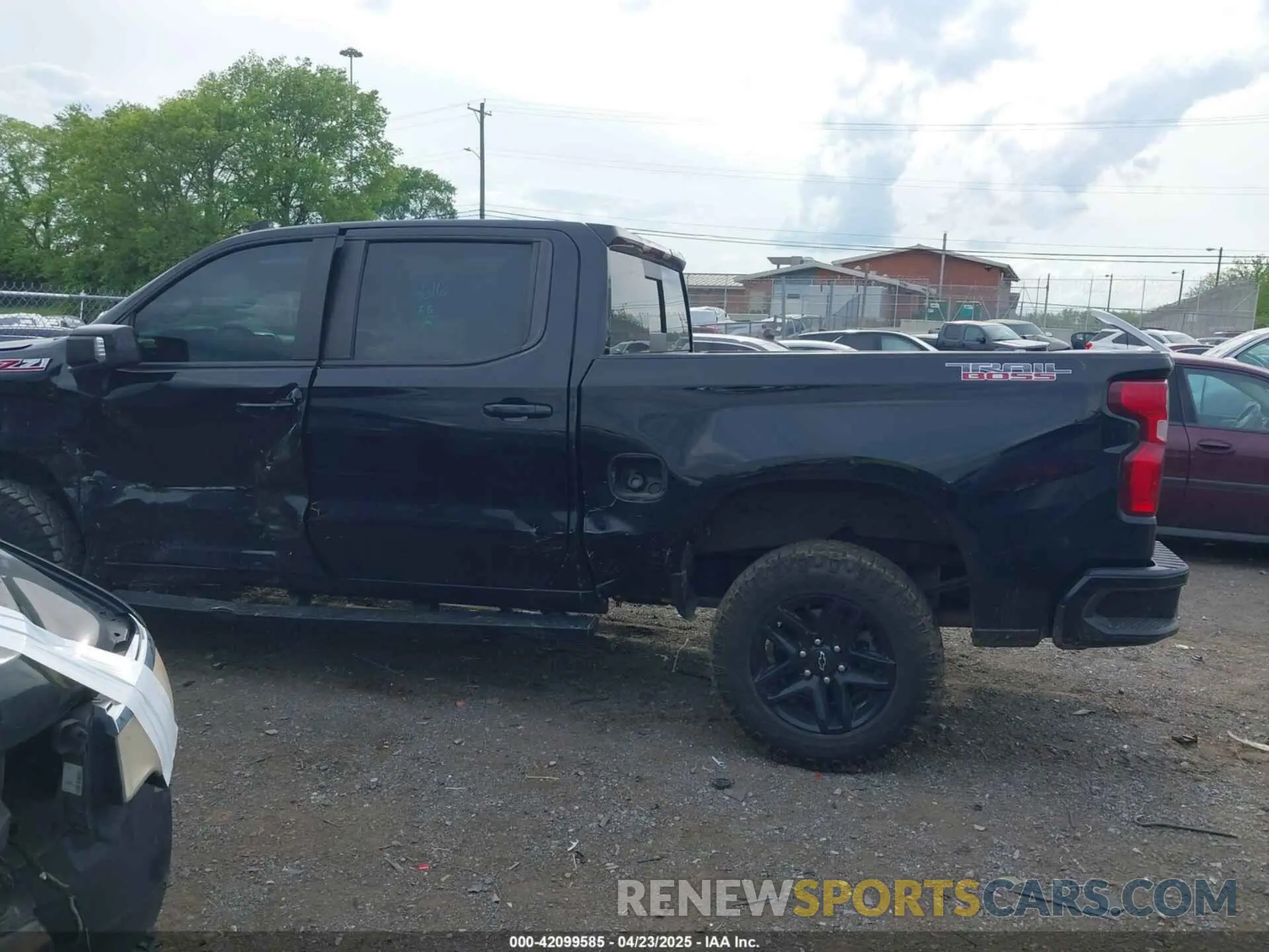 14 Photograph of a damaged car 1GCPYFED5MZ192636 CHEVROLET SILVERADO 1500 2021