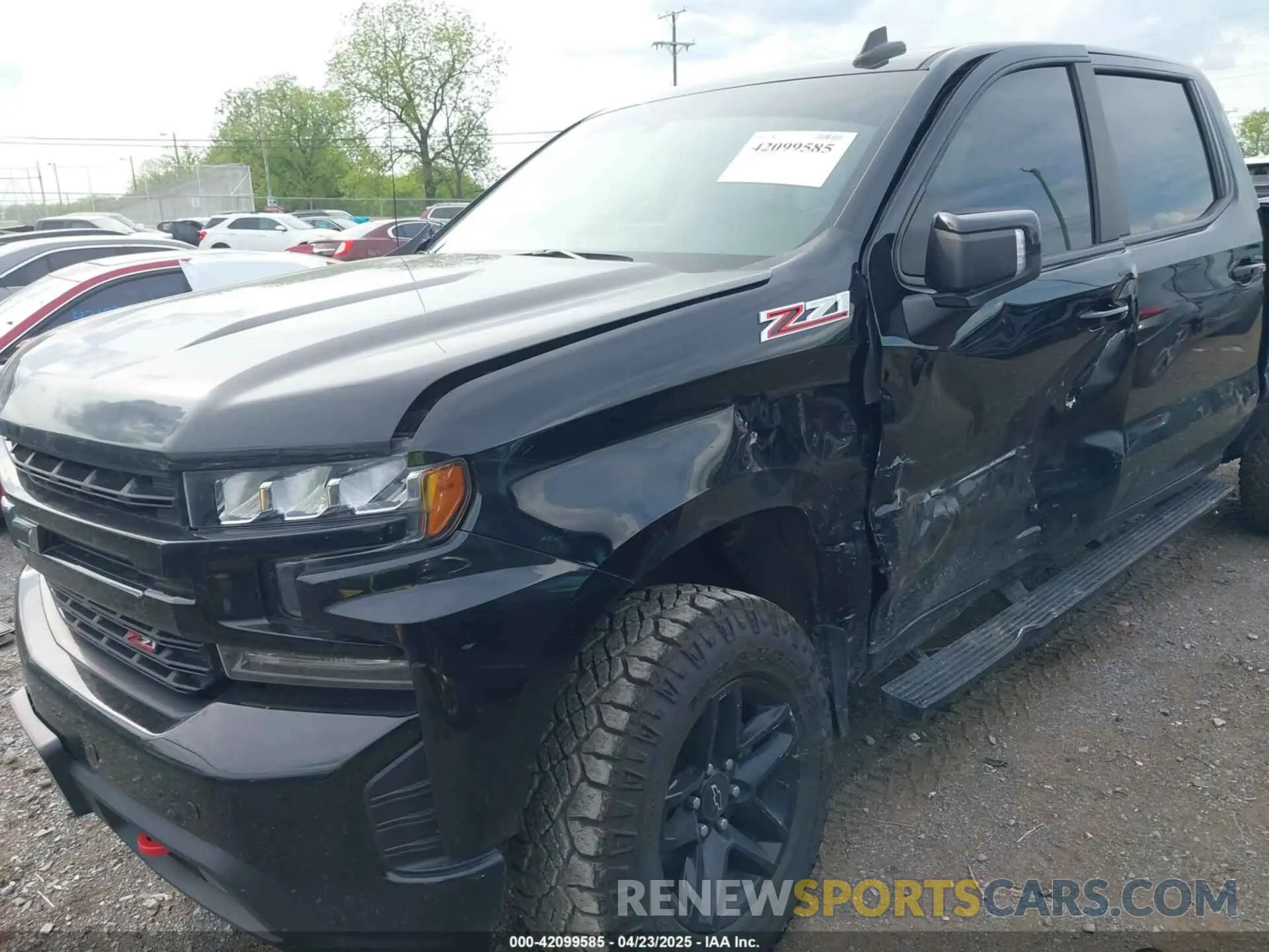 6 Photograph of a damaged car 1GCPYFED5MZ192636 CHEVROLET SILVERADO 1500 2021