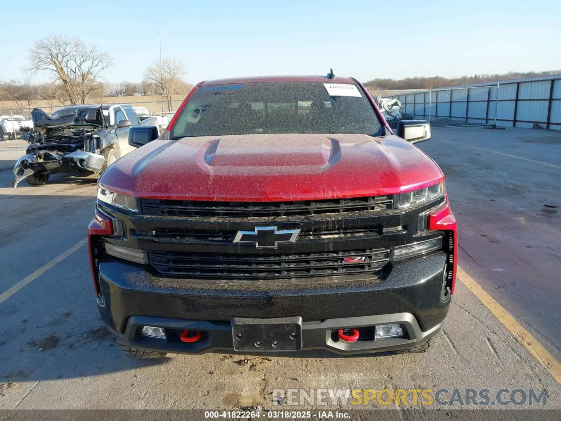 12 Photograph of a damaged car 1GCPYFED5MZ356872 CHEVROLET SILVERADO 1500 2021