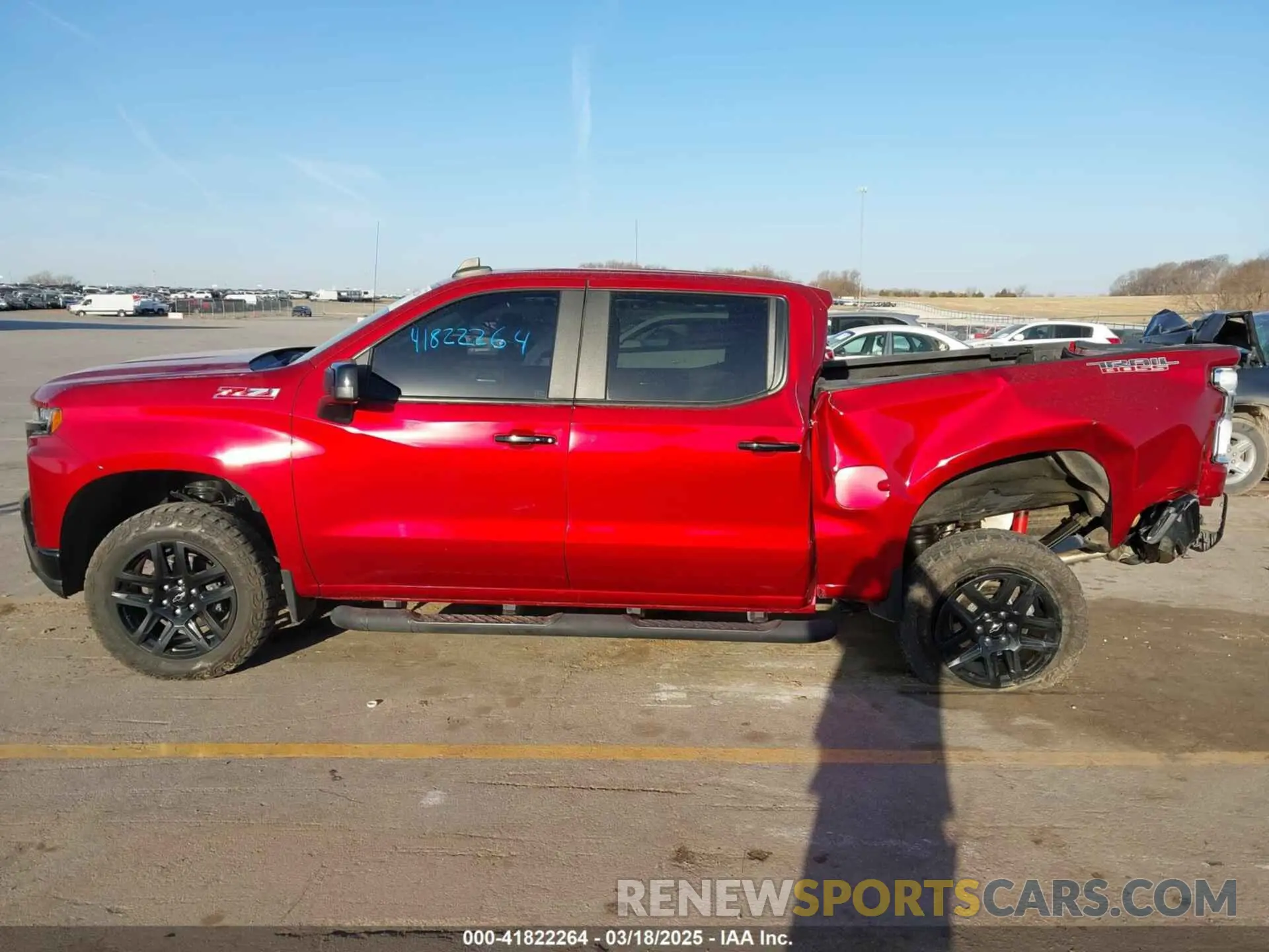14 Photograph of a damaged car 1GCPYFED5MZ356872 CHEVROLET SILVERADO 1500 2021