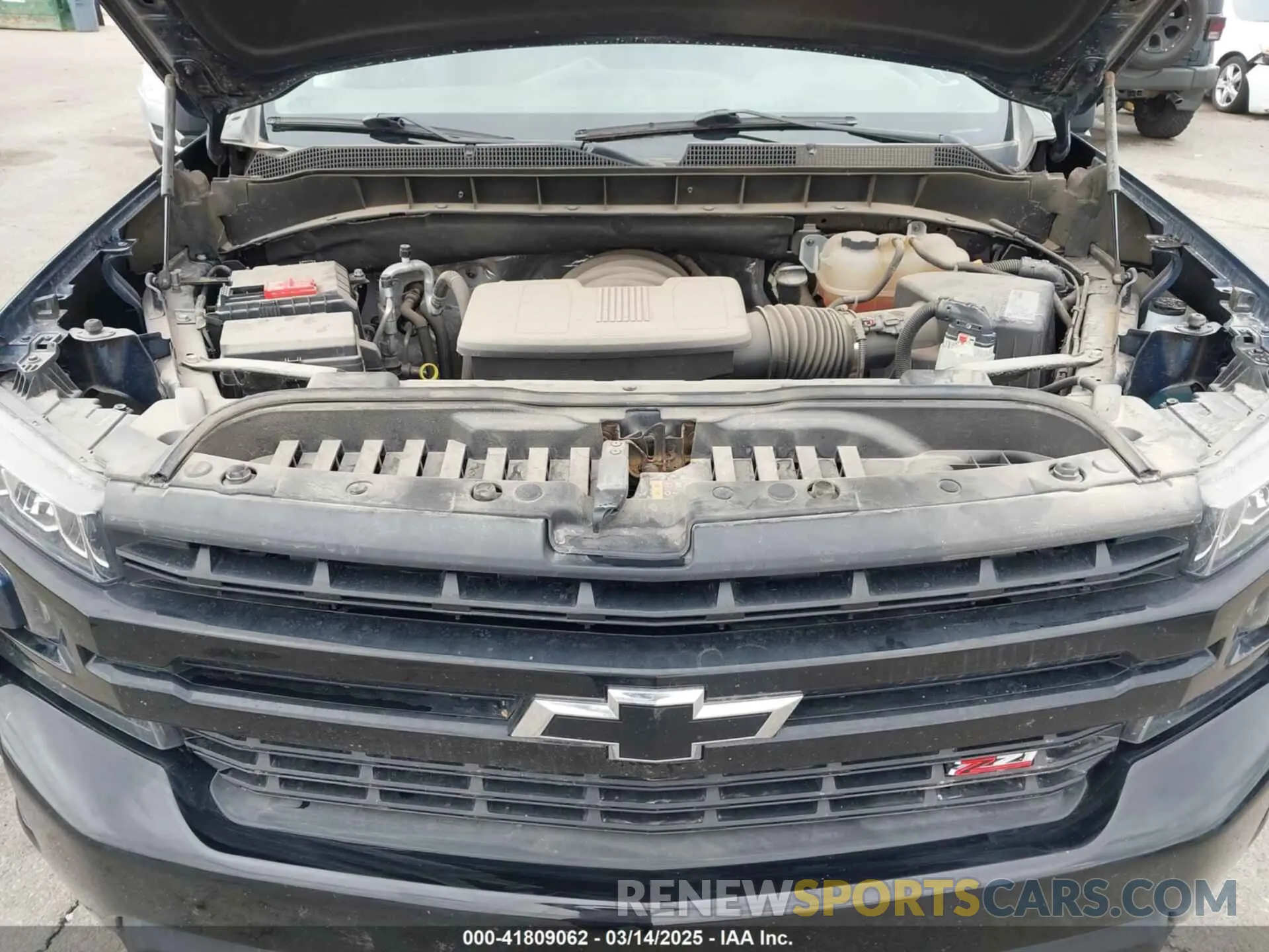 10 Photograph of a damaged car 1GCPYFED6MZ421423 CHEVROLET SILVERADO 1500 2021